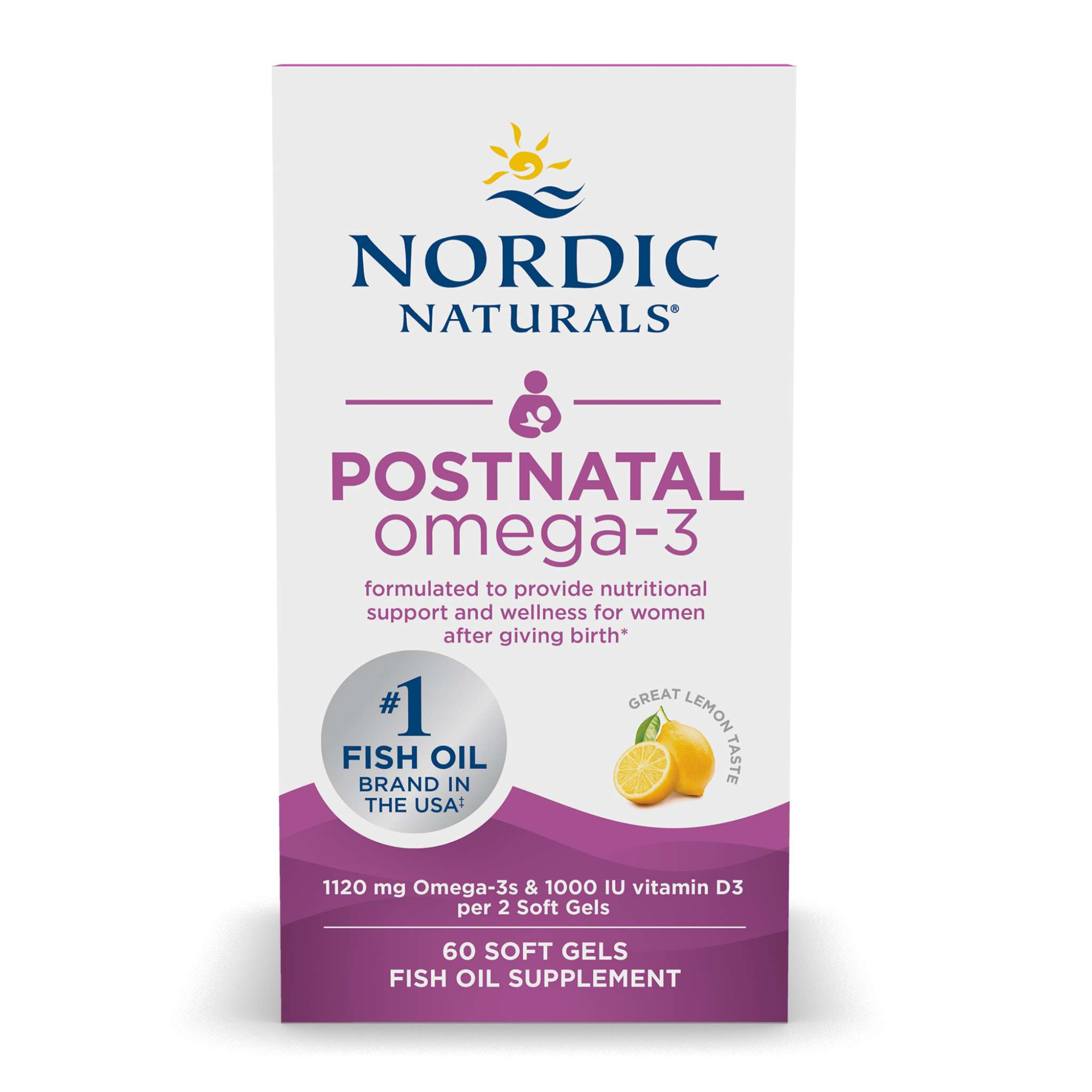 Nordic Naturals - Omega 3 Postnatal