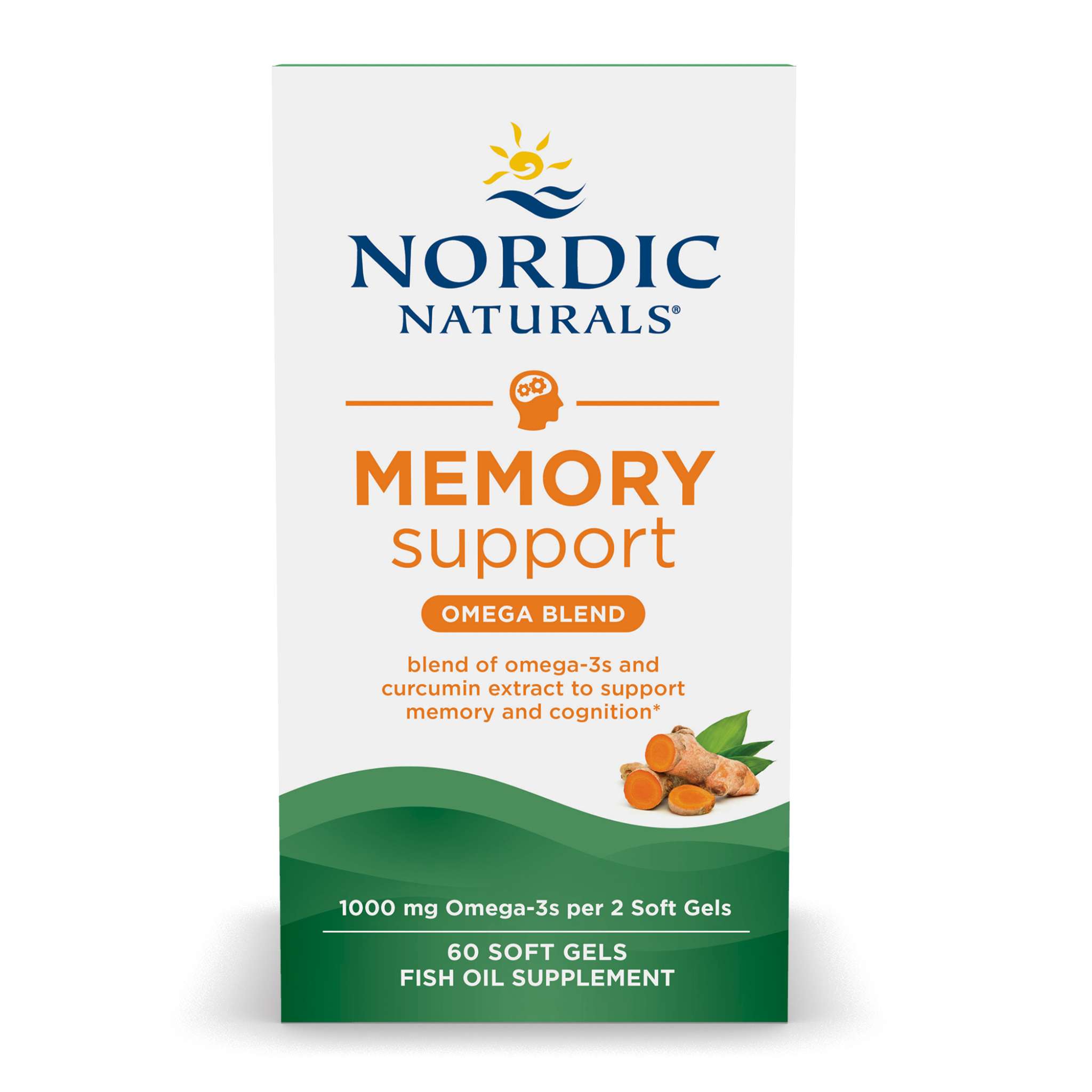 Nordic Naturals - Omega Memory W/Curcumin