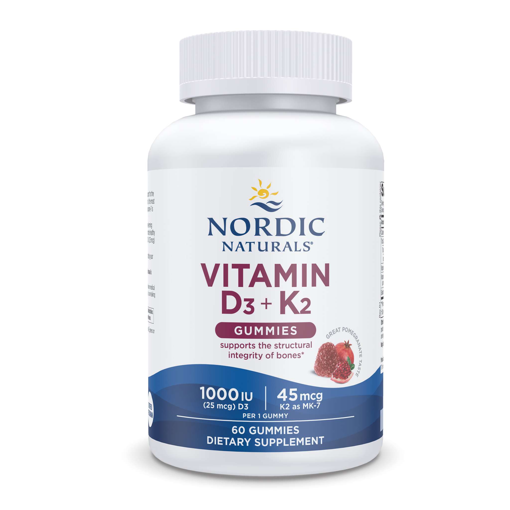 Nordic Naturals - D3 + K2 1000/45 Gummies