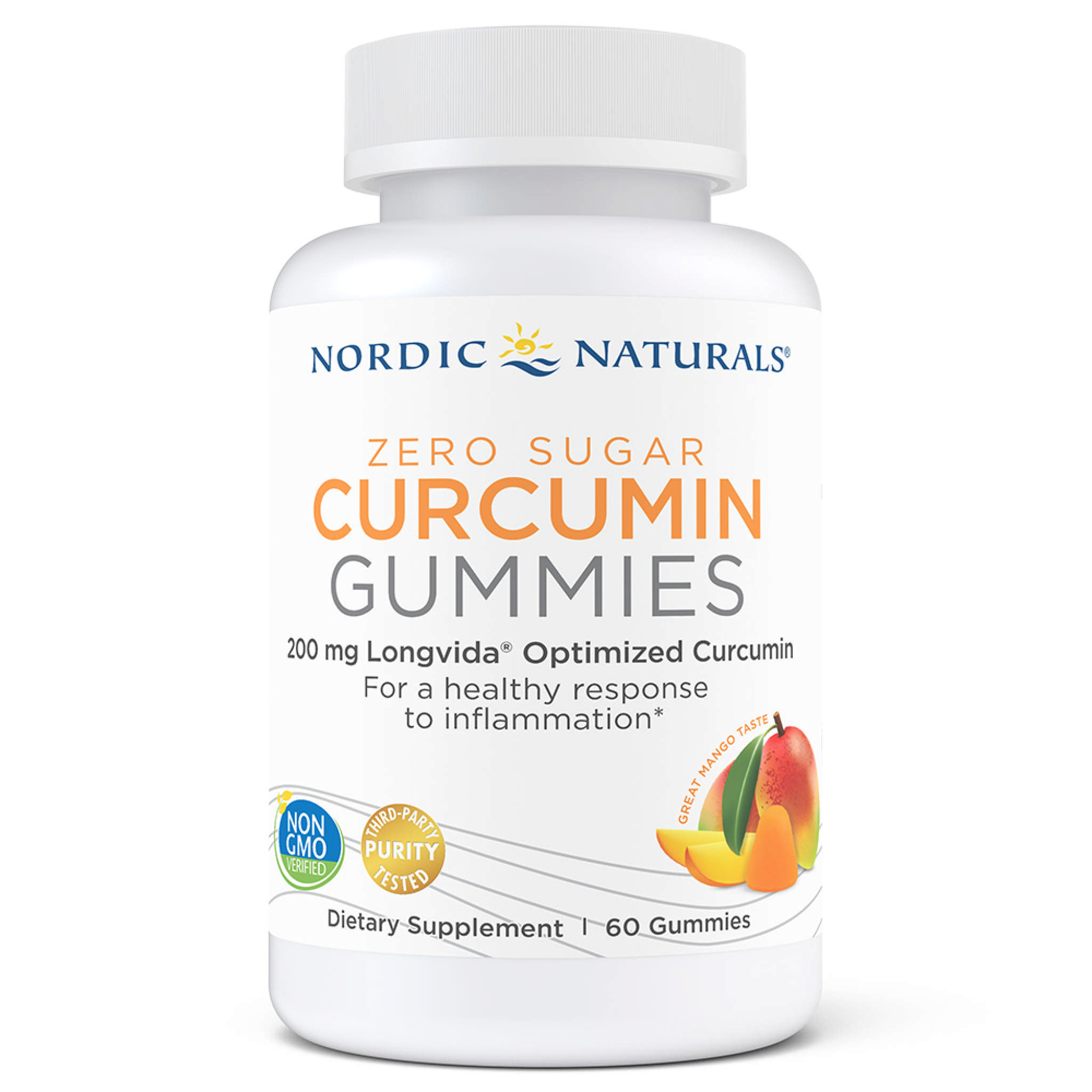 Nordic Naturals - Curcumin Gumm Longvida Mang