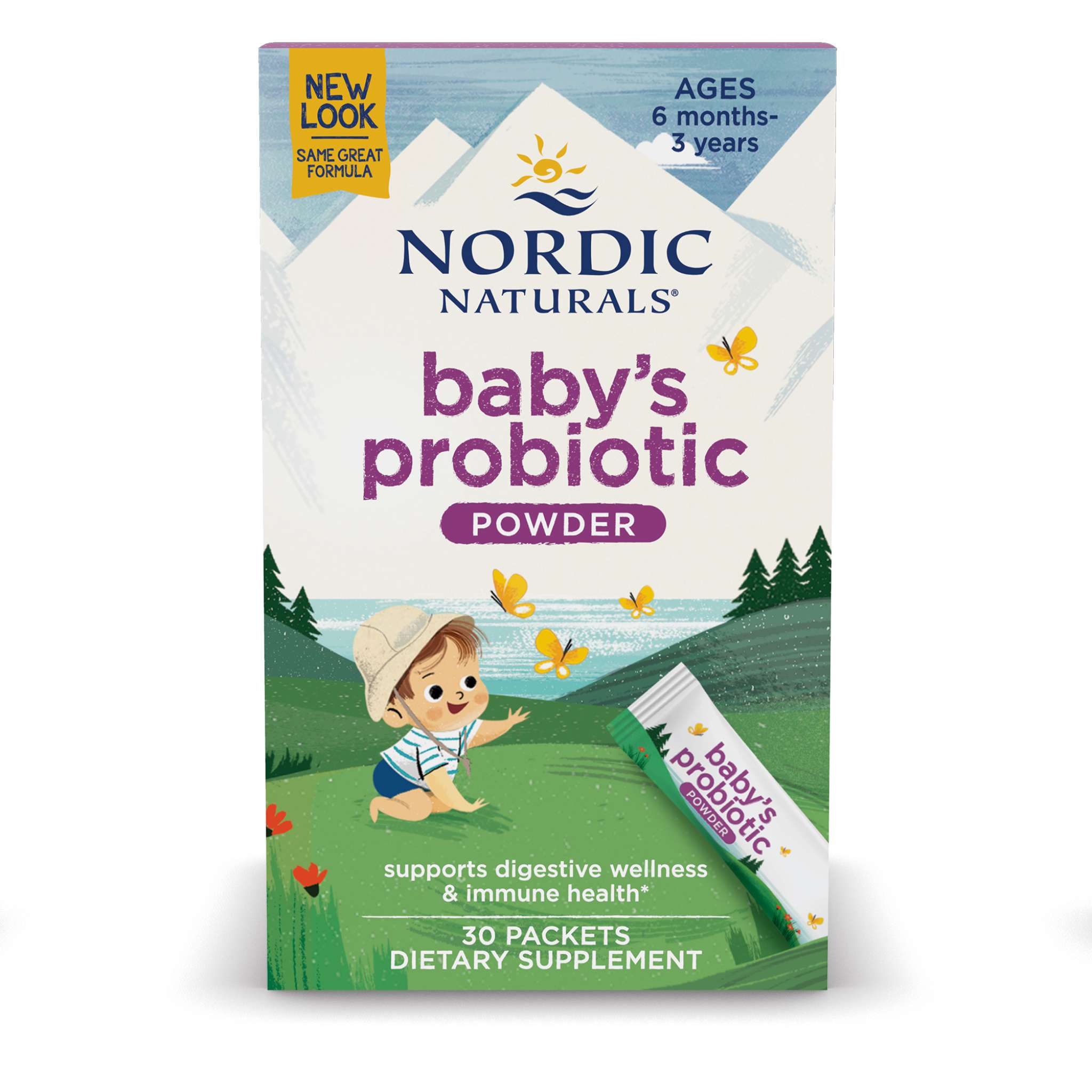 Nordic Naturals - Prob Flora 4 Bil Baby Pak