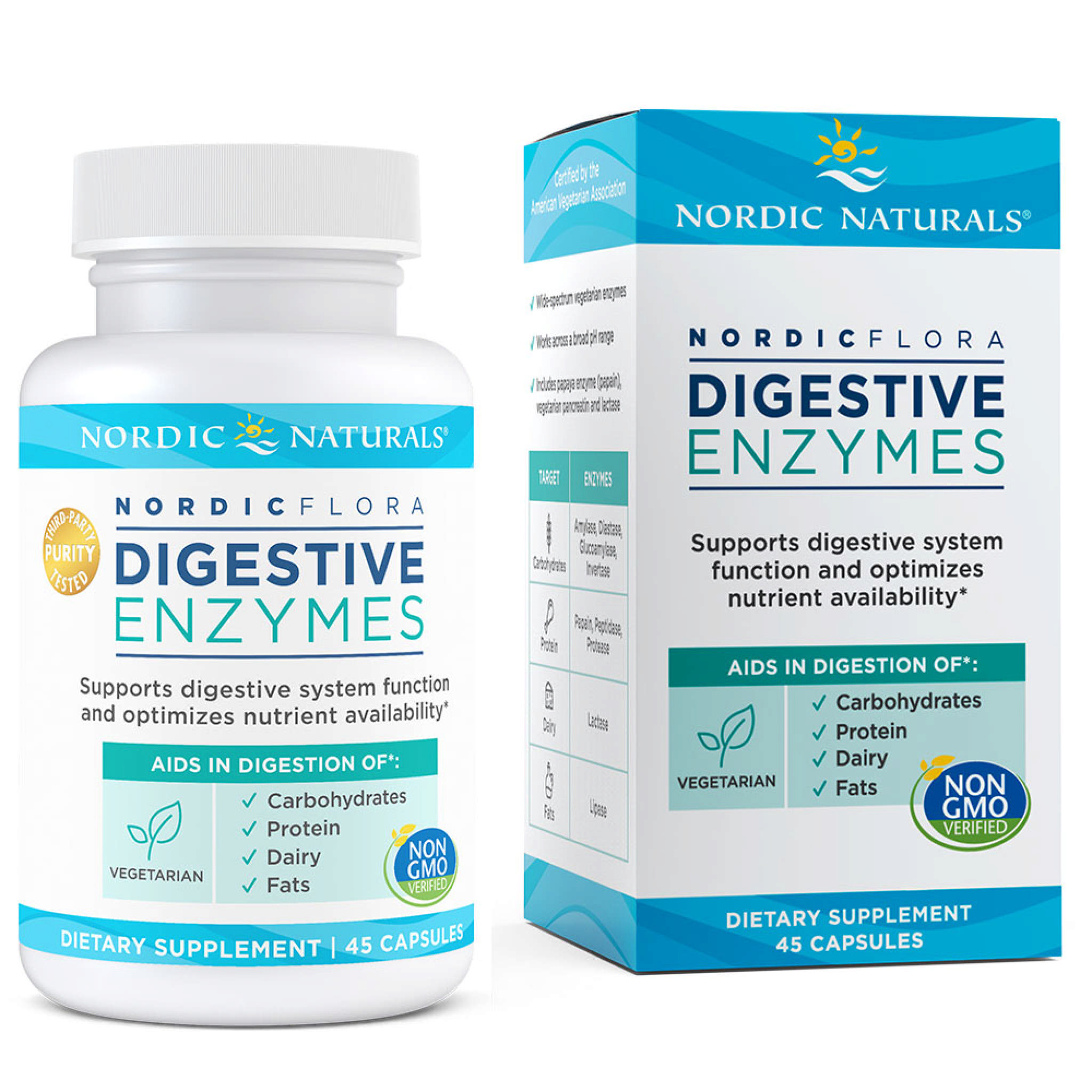 Nordic Naturals - Digestive Enzymes Flora cap