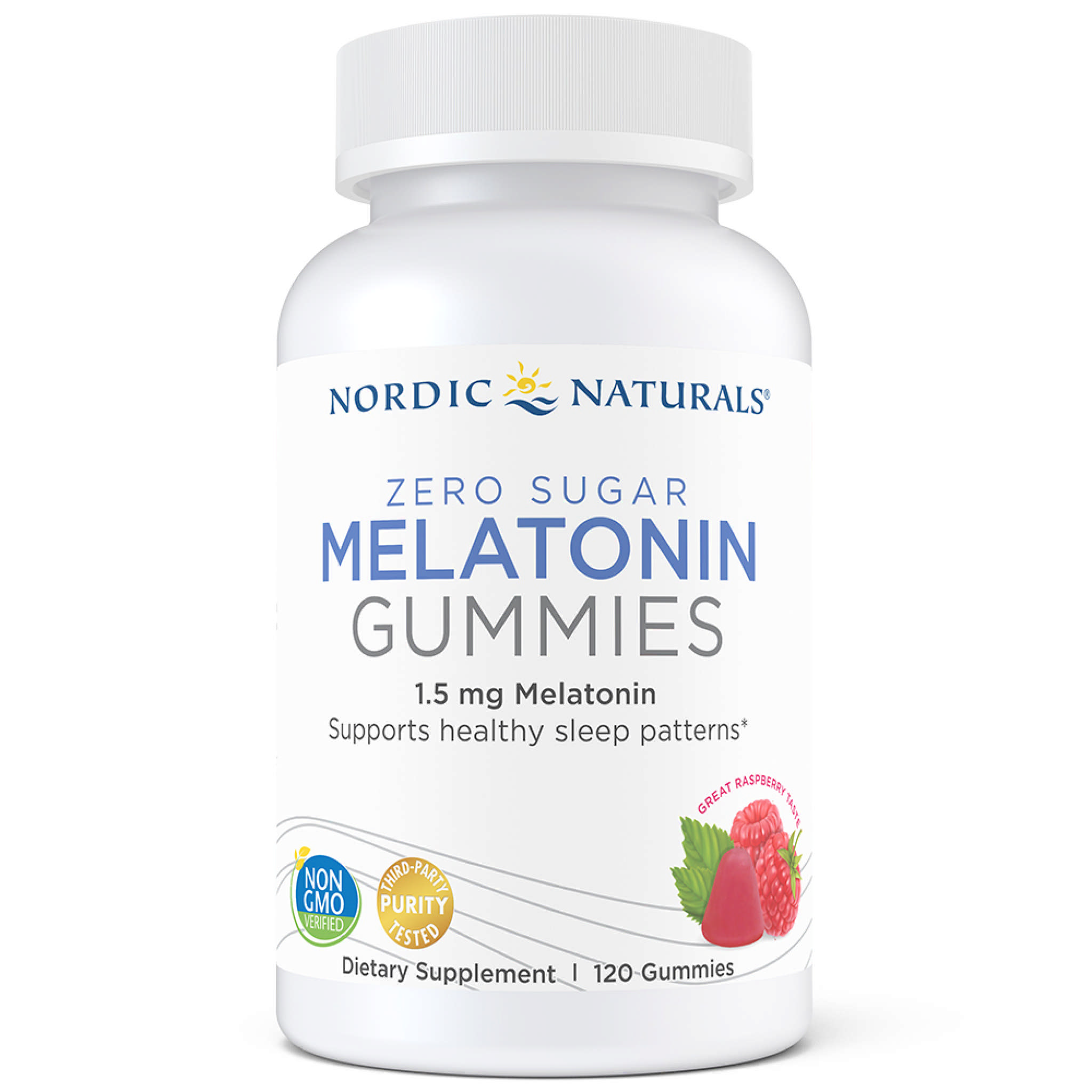 Nordic Naturals - Melatonin 1.5 Zero Sug Gum Rsp