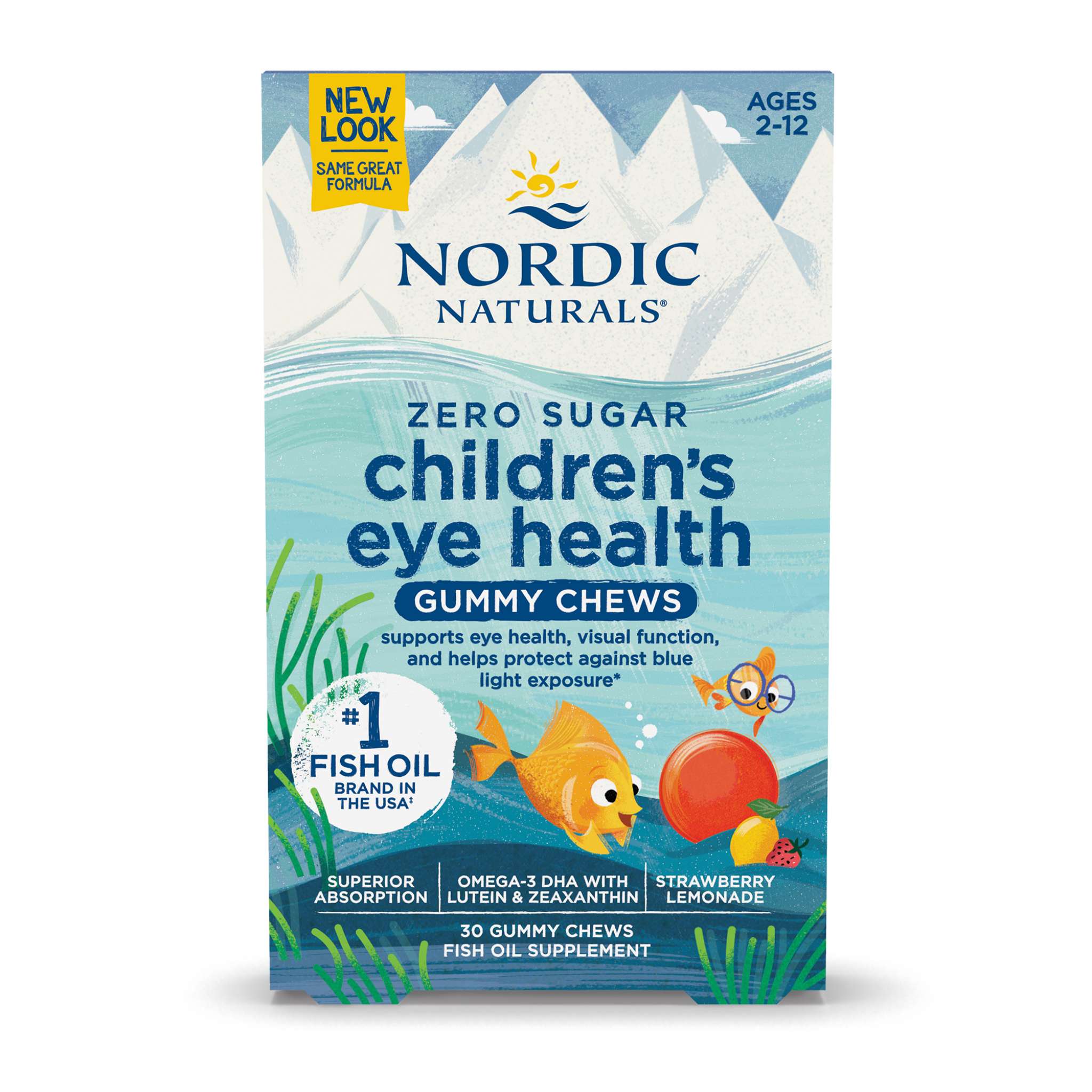 Nordic Naturals - Childr Eye Health Gumm Rsp Lem