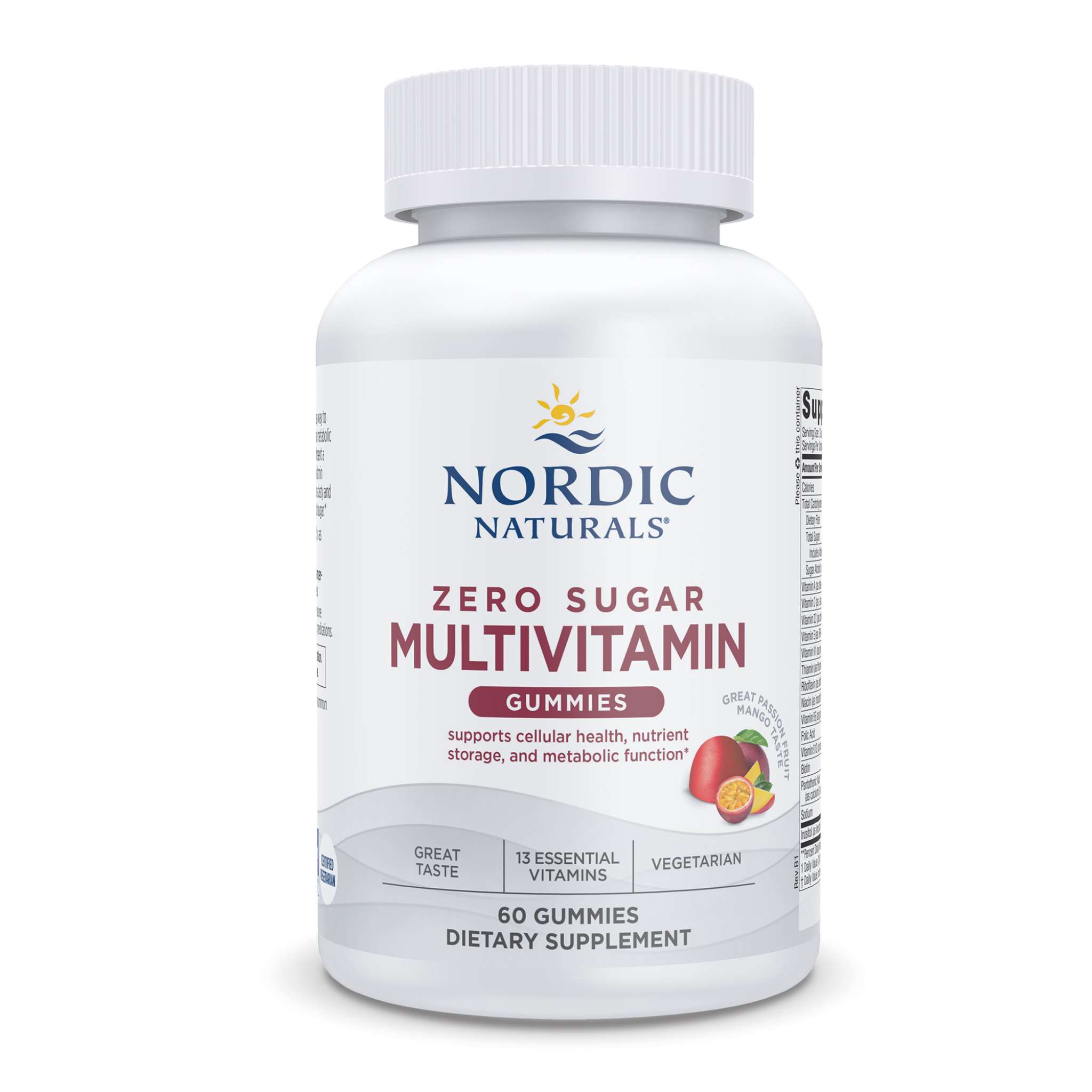 Nordic Naturals - Multivit Gumm No Sugar Pass Fr