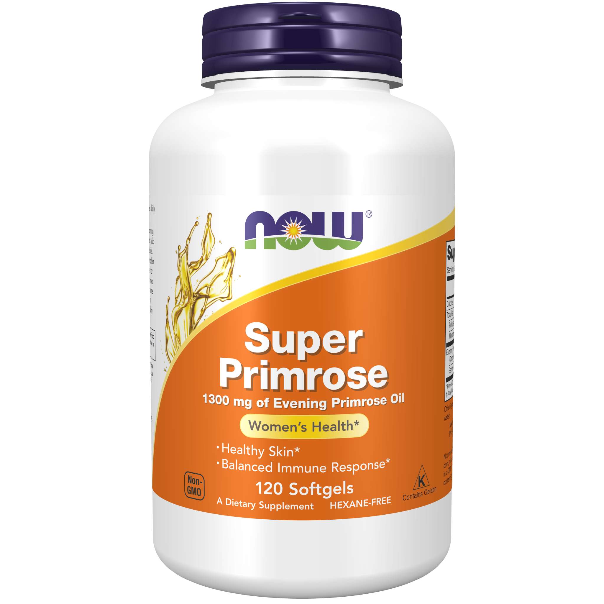 Now Foods - Super Primrose 1300 Hexane Fr