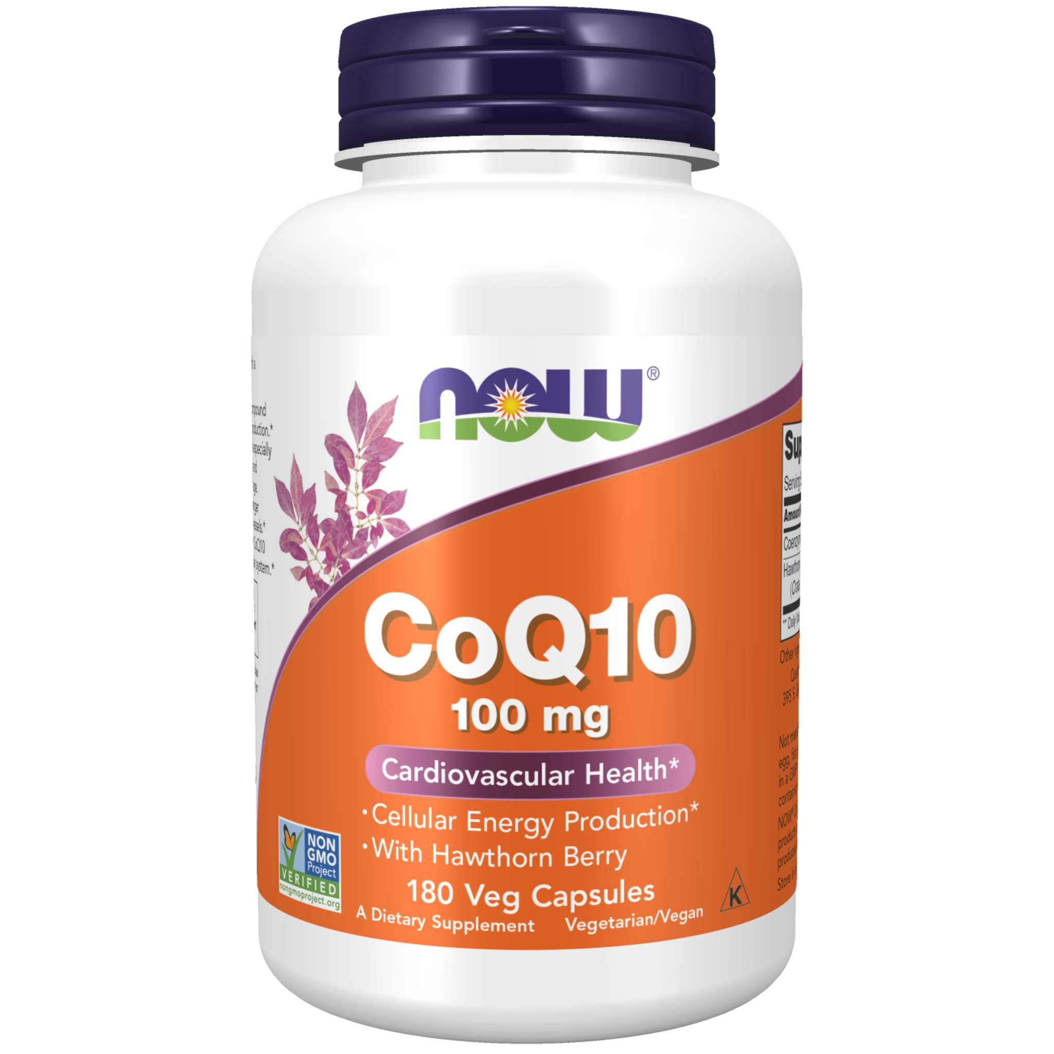 Now Foods - Coq10 100 mg W/Hawthorn 400 mg