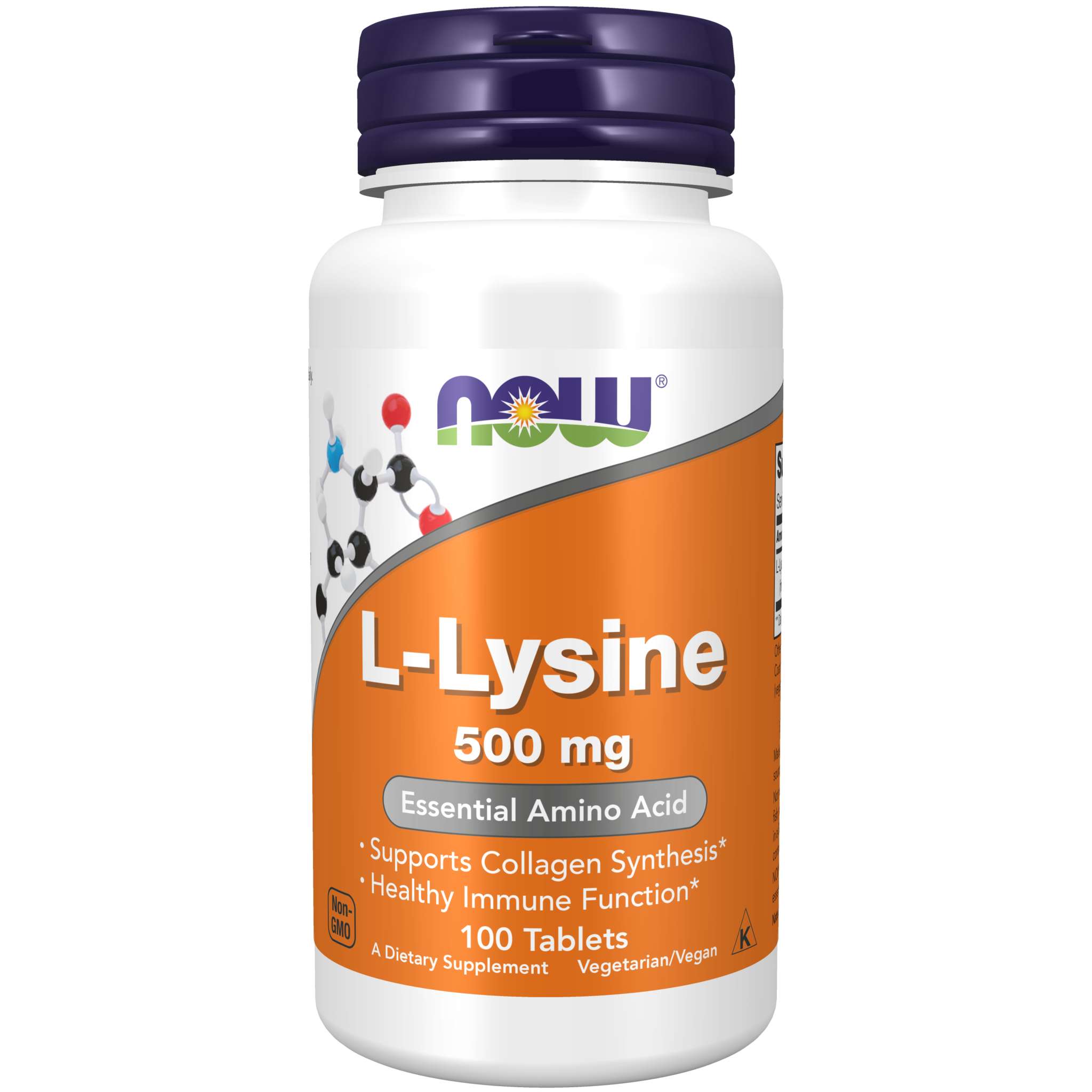 Now Foods - Lysine 500 mg tab