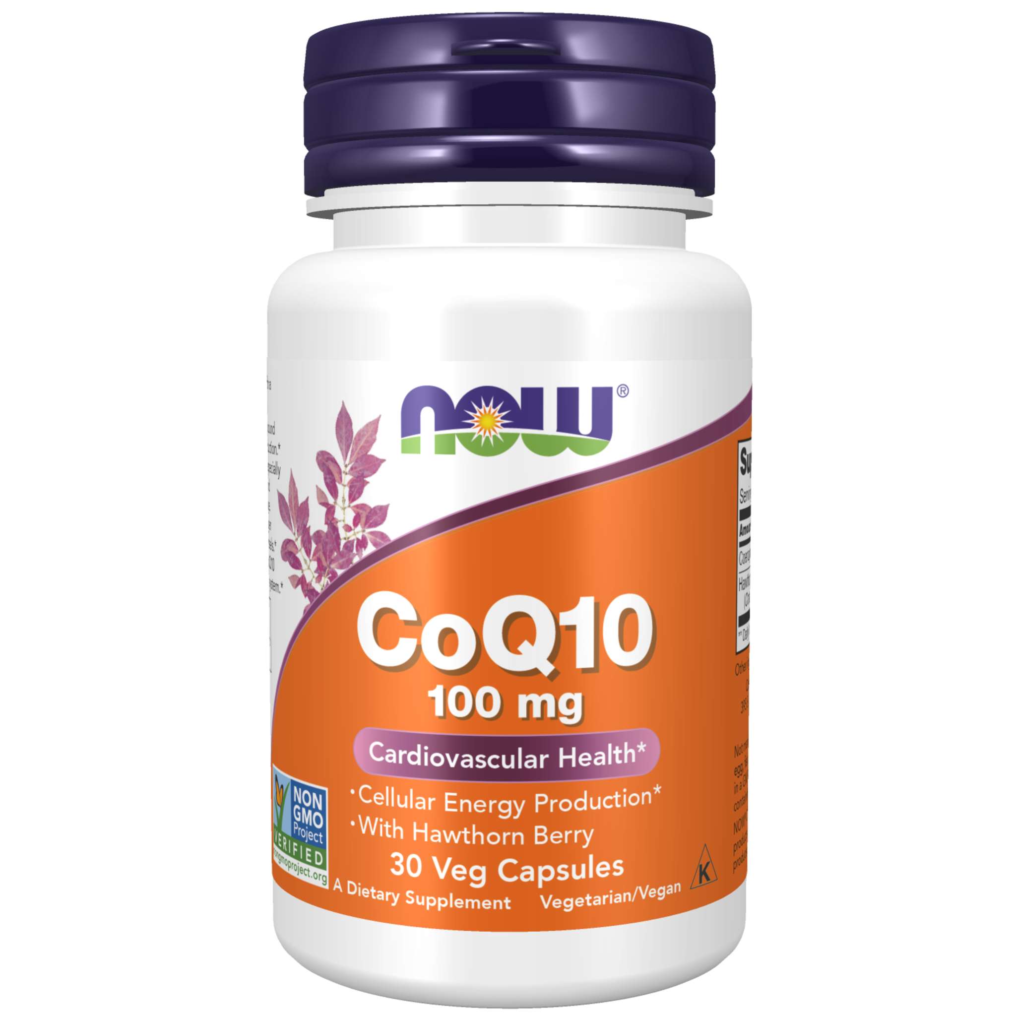 Now Foods - Coq10 100 mg W/Hawthorn