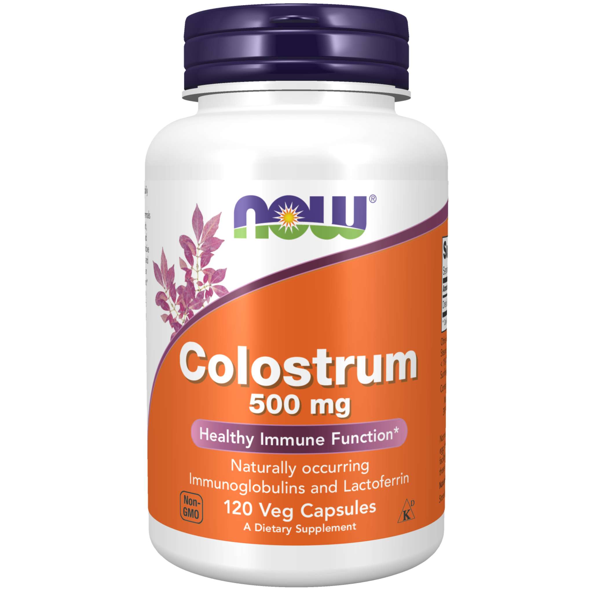 Now Foods - Colostrum 500 mg