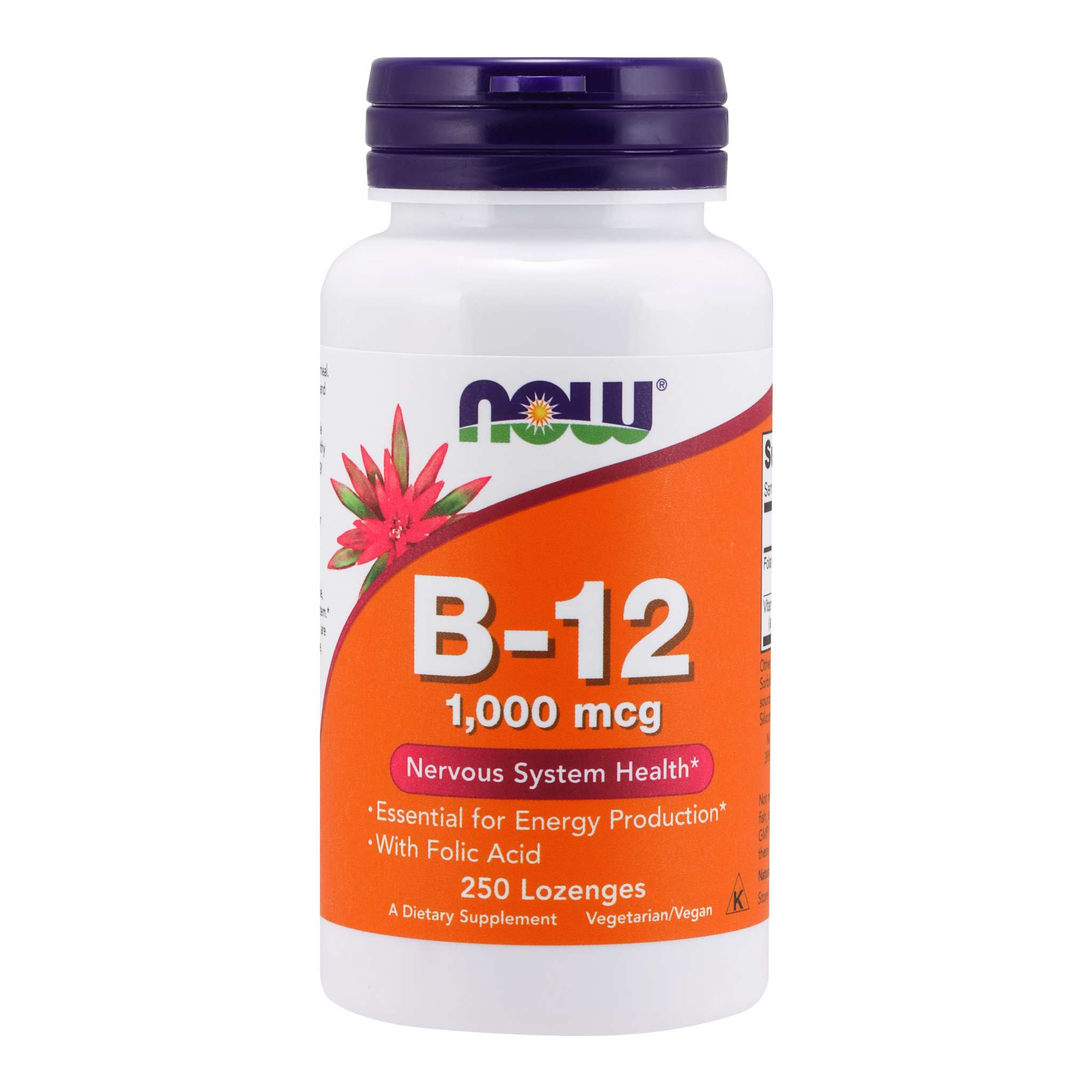 Now Foods - B12 1000 W/Folic Acid 100 mcg