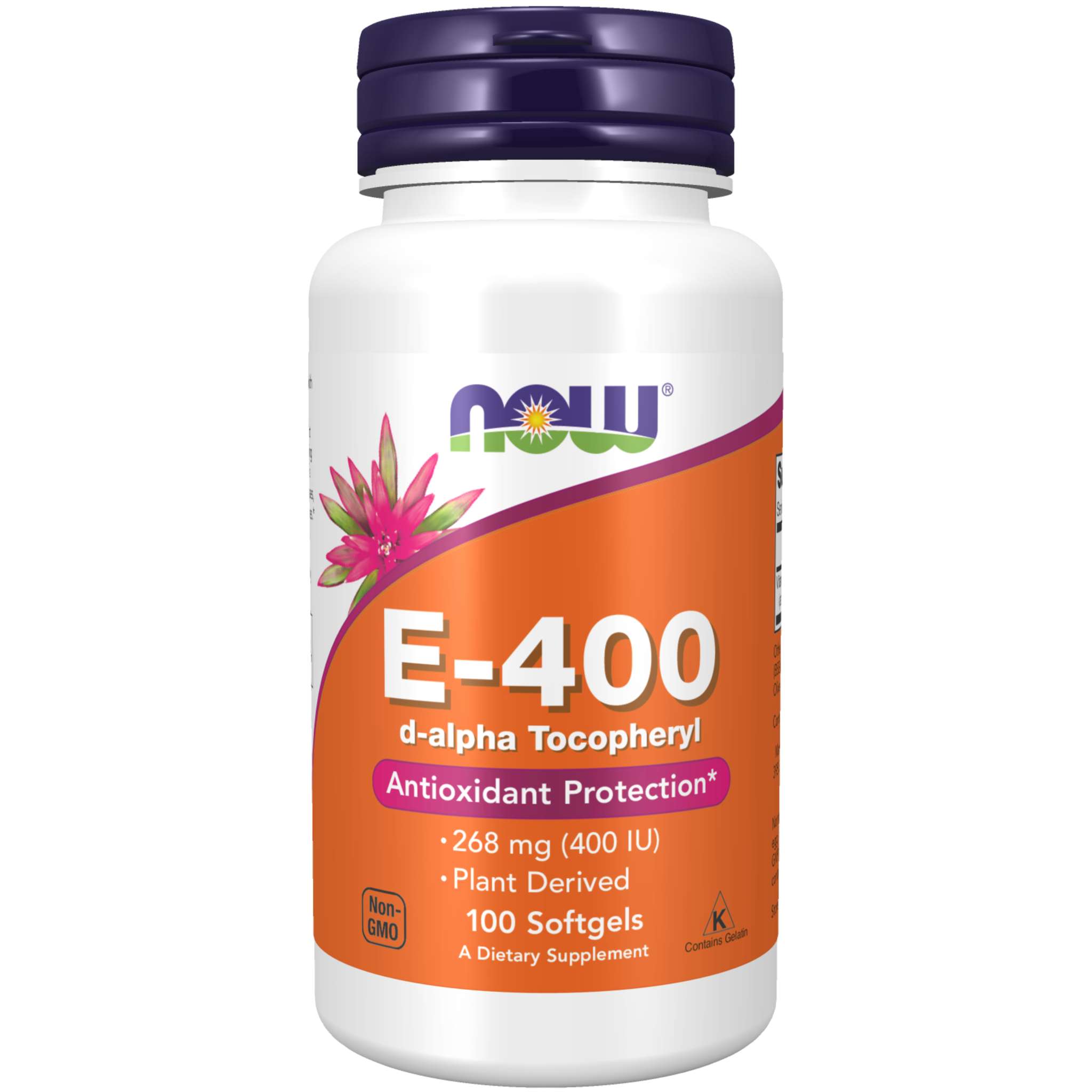 Now Foods - E 400 iu D Alpha Tocopheryl