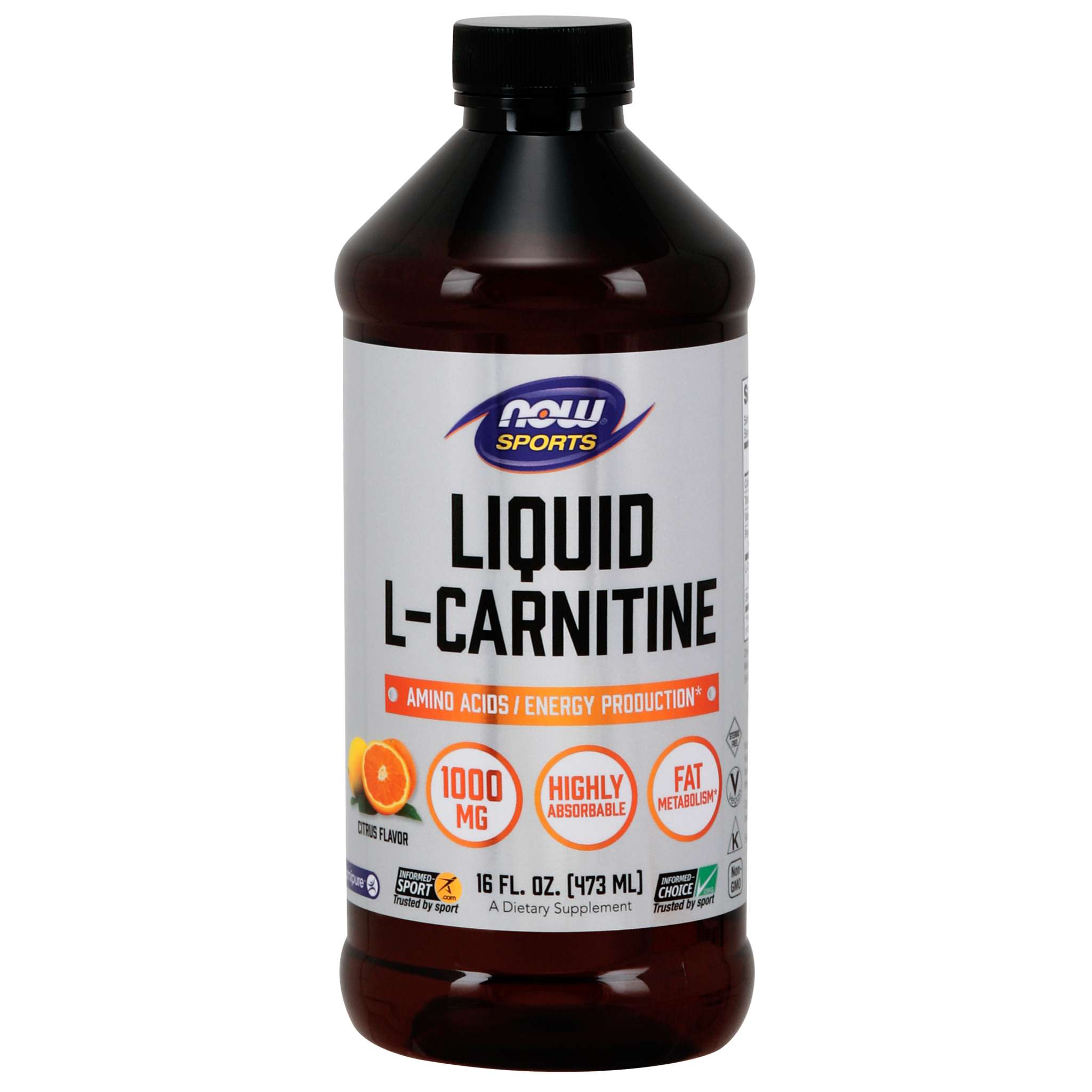Now Foods - Carnitine liq 1000 mg