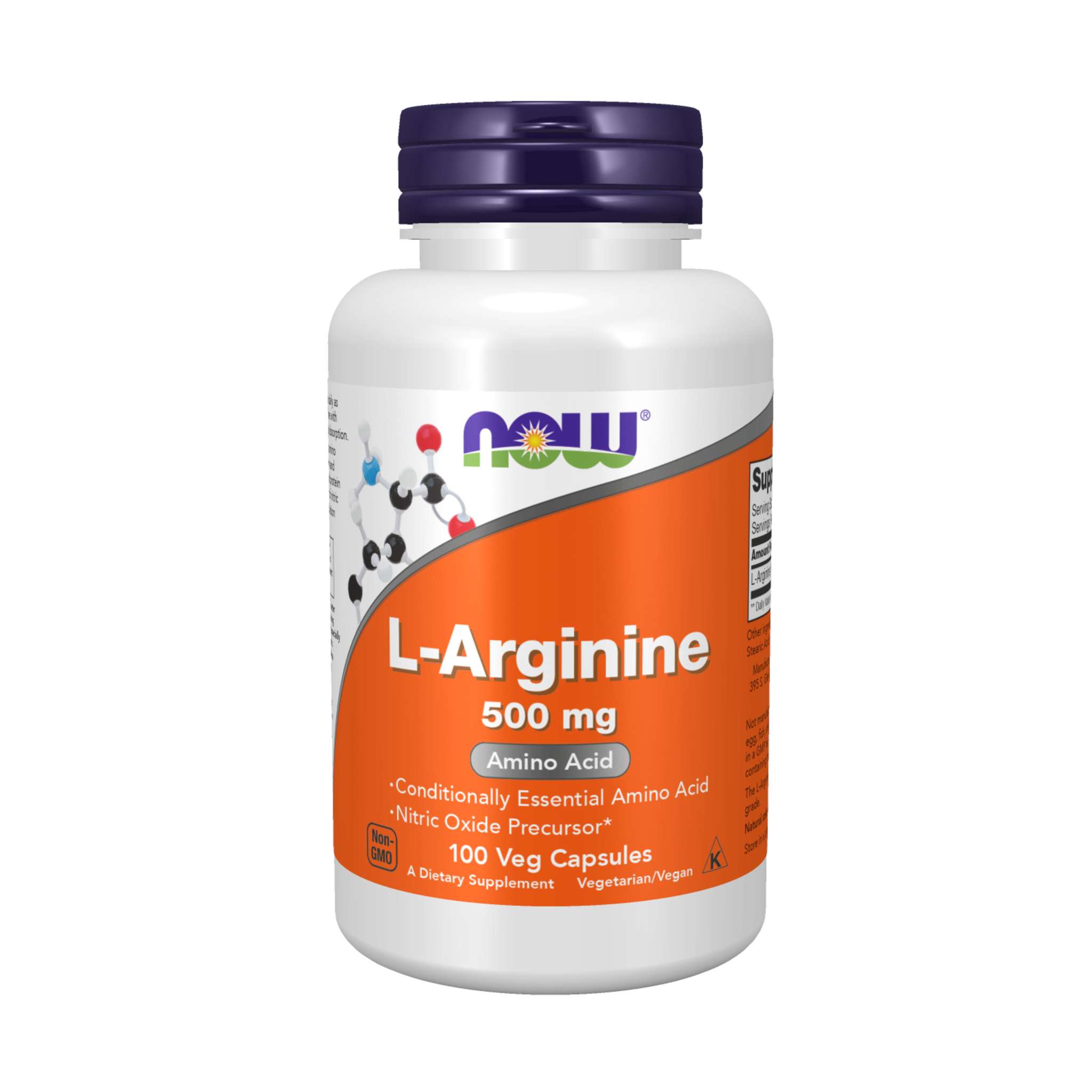 Now Foods - Arginine 500 mg