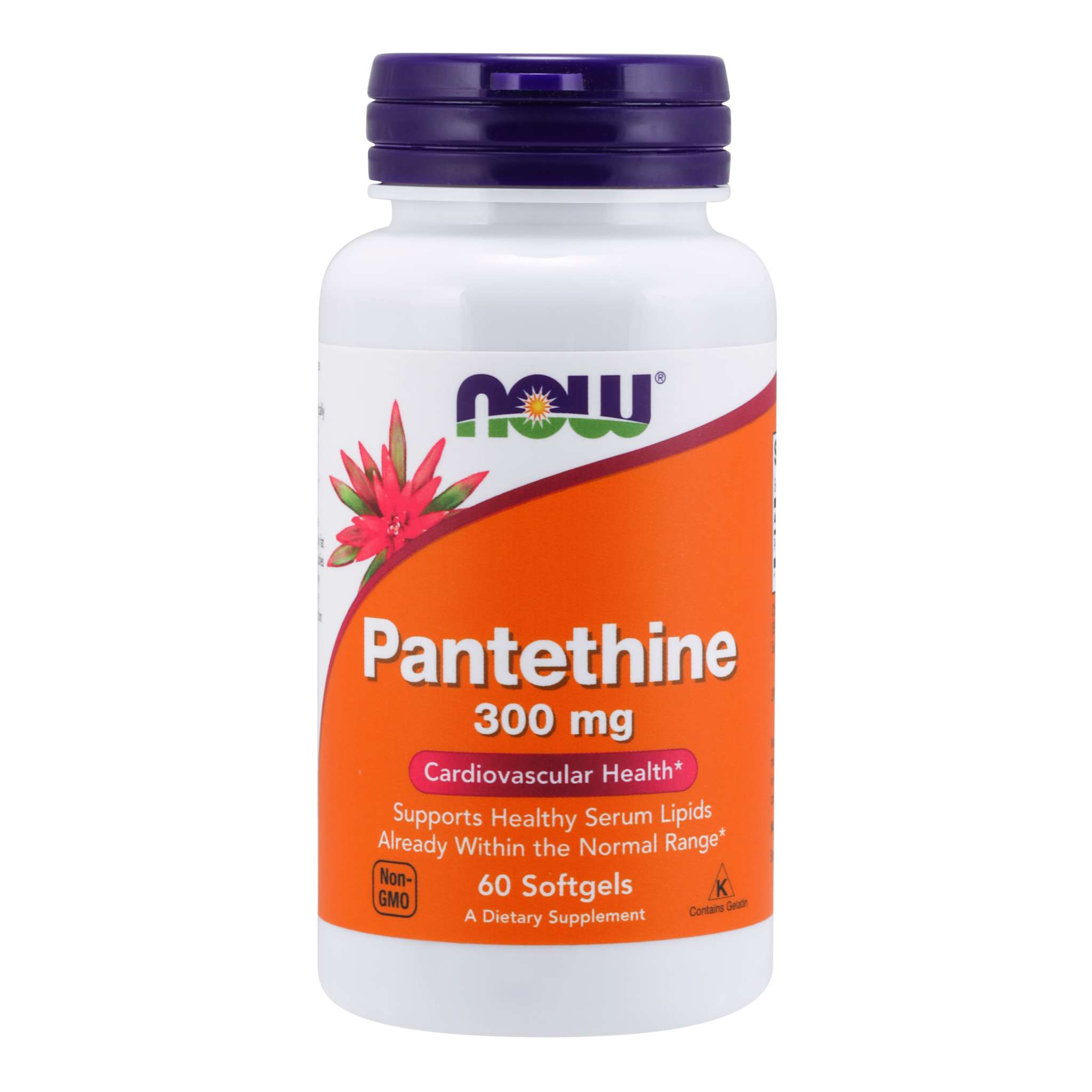 Now Foods - Pantethine 300 mg softgel