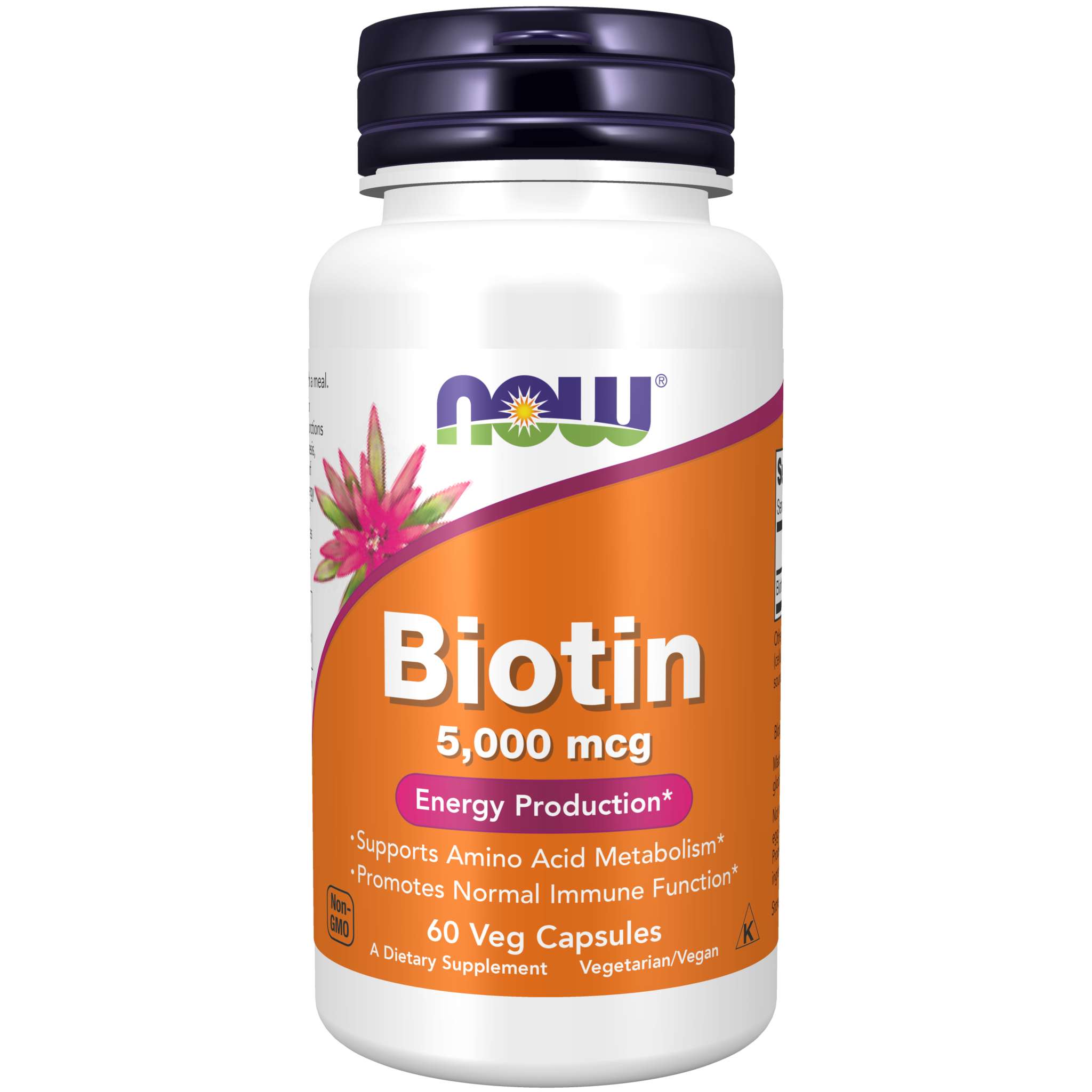 Now Foods - Biotin 5000 mcg vCap