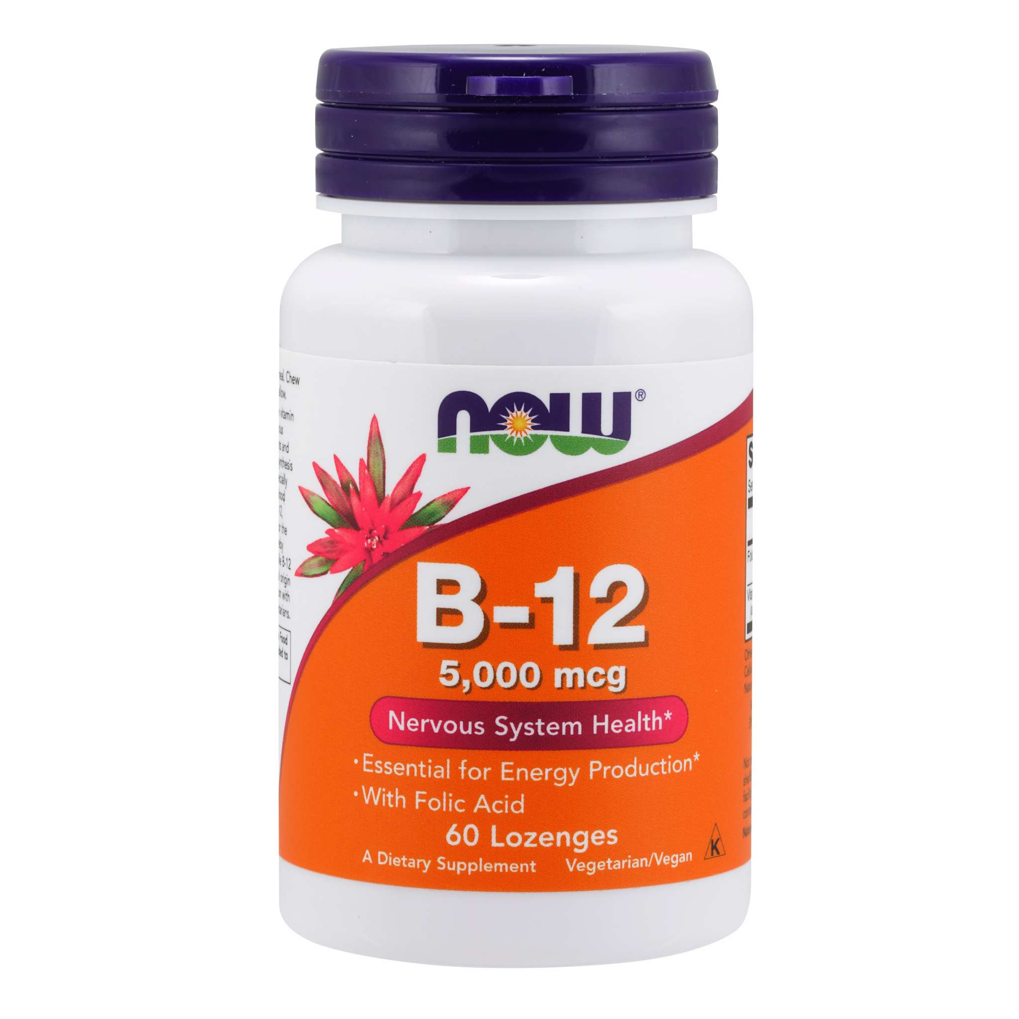 Now Foods - B12 5000 mcg Loz