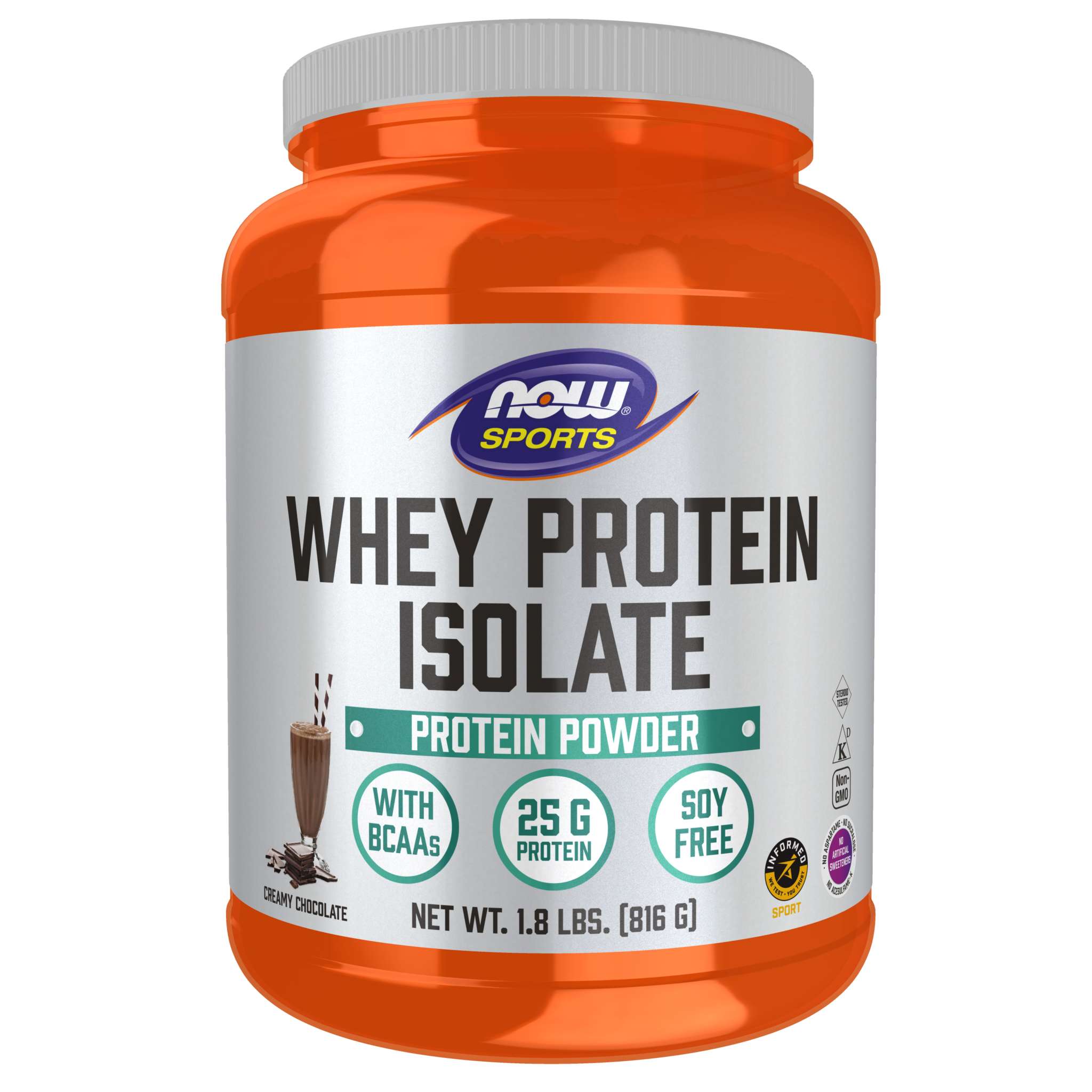 Now Foods - Whey Protein Isolate Choc