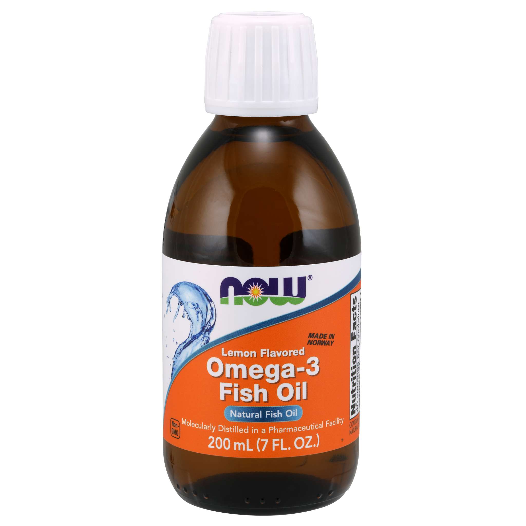 Now Foods - Omega 3 Fish Oil Lemon Flavor