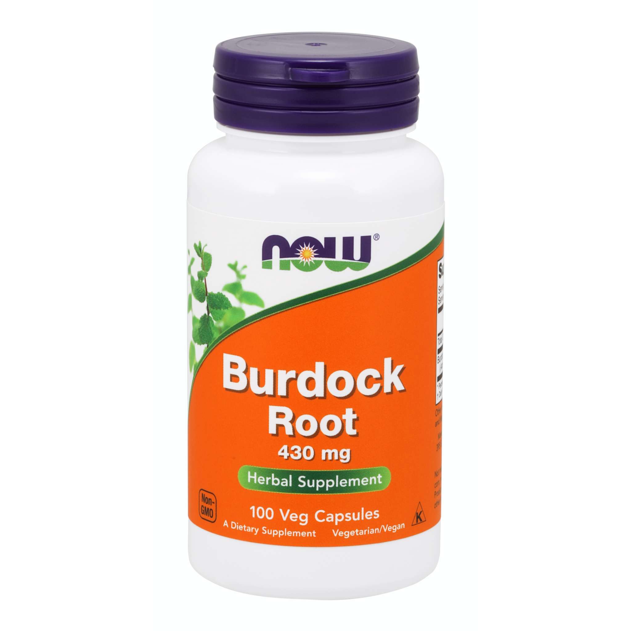 Now Foods - Burdock Root 430 mg