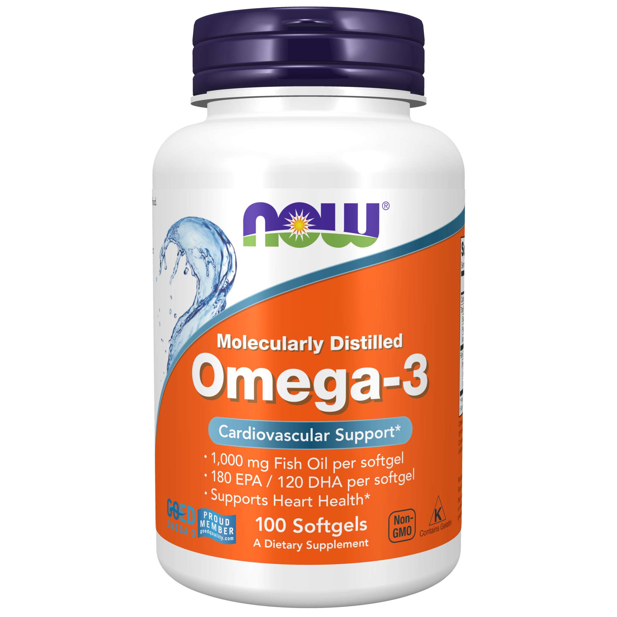 Now Foods - Omega 3 1000 mg