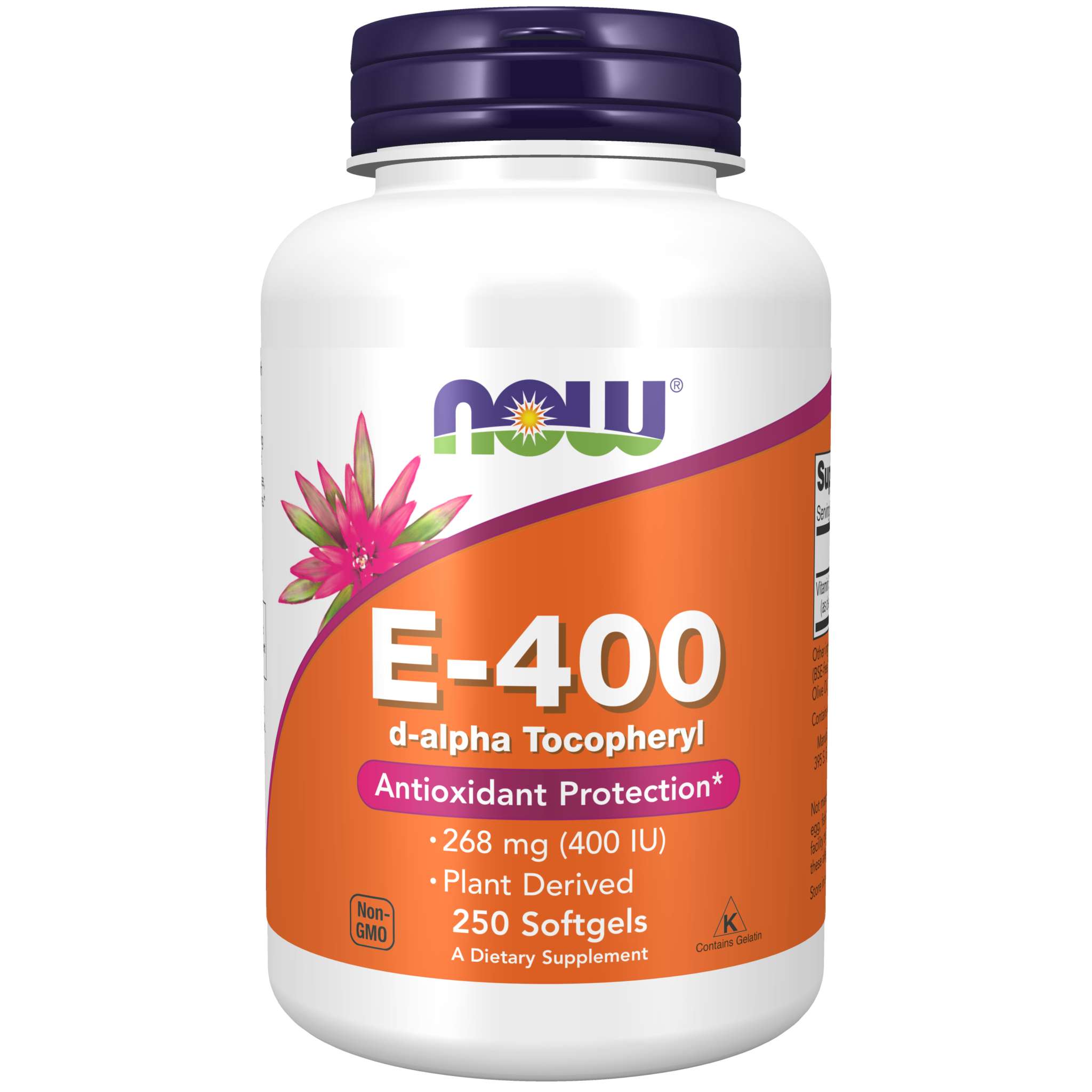 Now Foods - E 400 iu D Alpha softgel