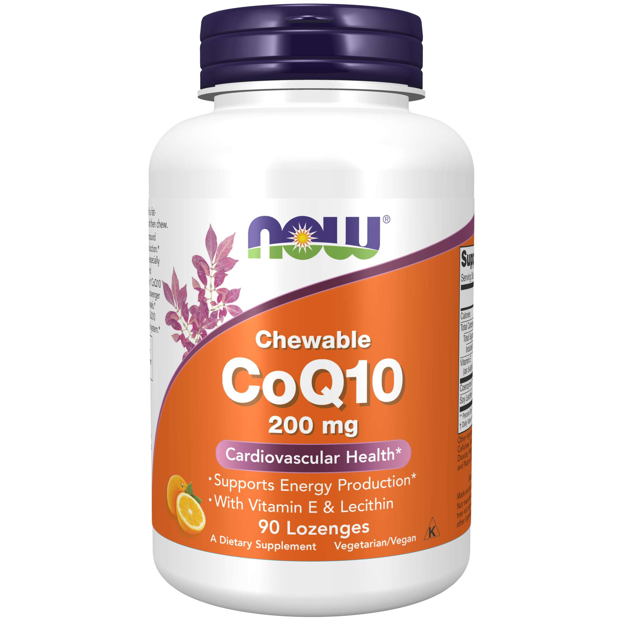 Now Foods - Coq10 200 mg W/E & Lecithin