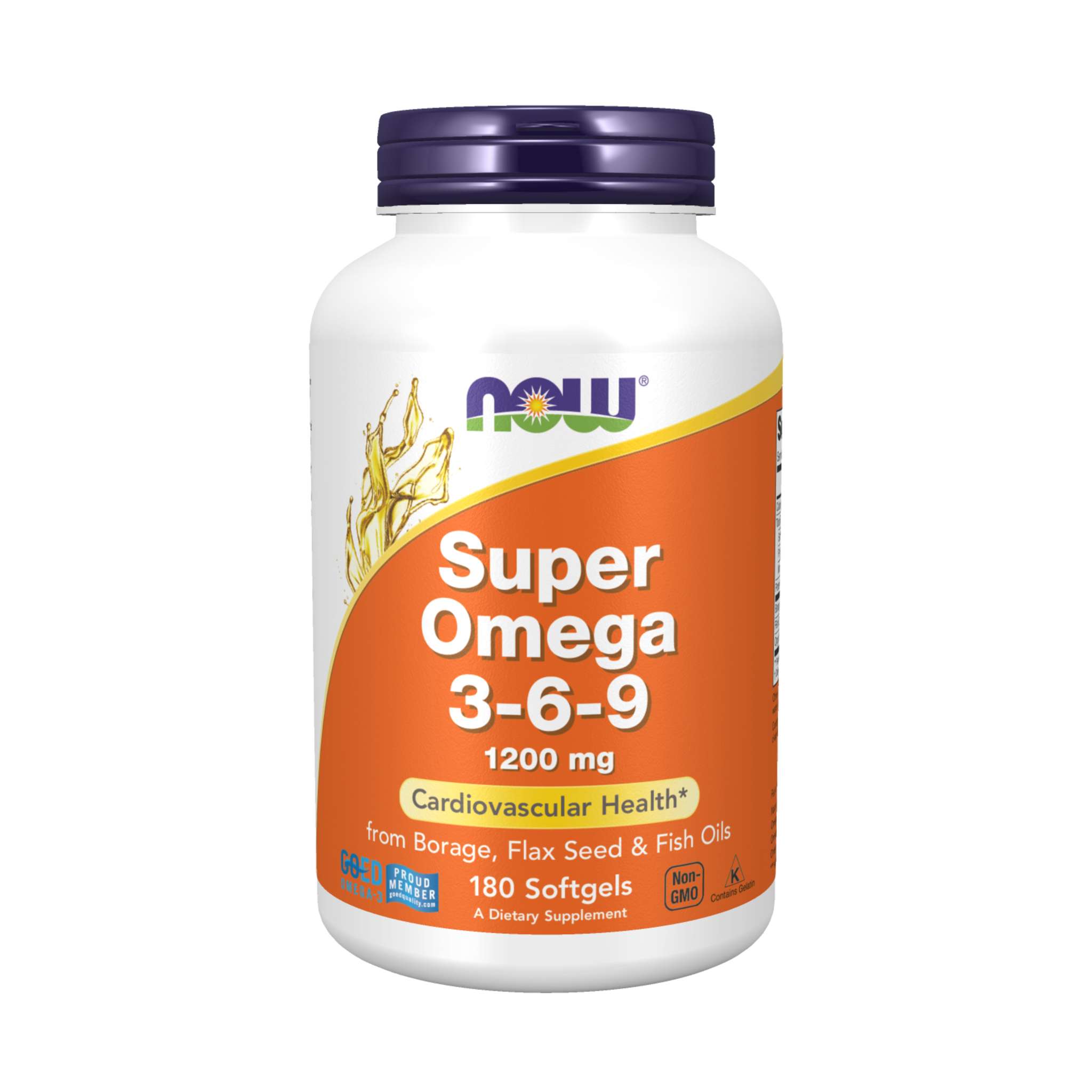 Now Foods - Omega 3 6 9 Super 1200 mg
