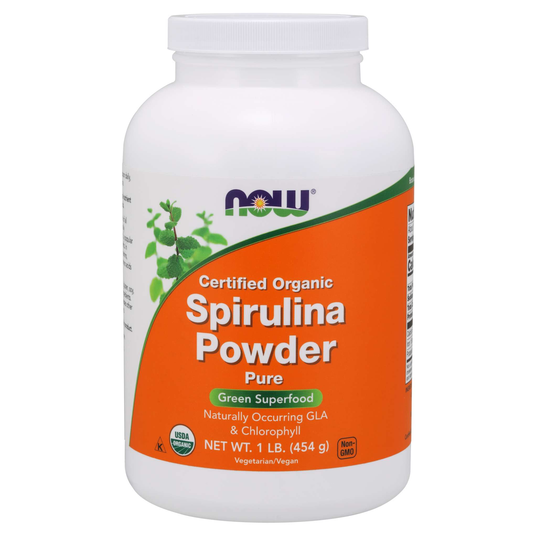 Now Foods - Spirulina powder Org Non Gmo