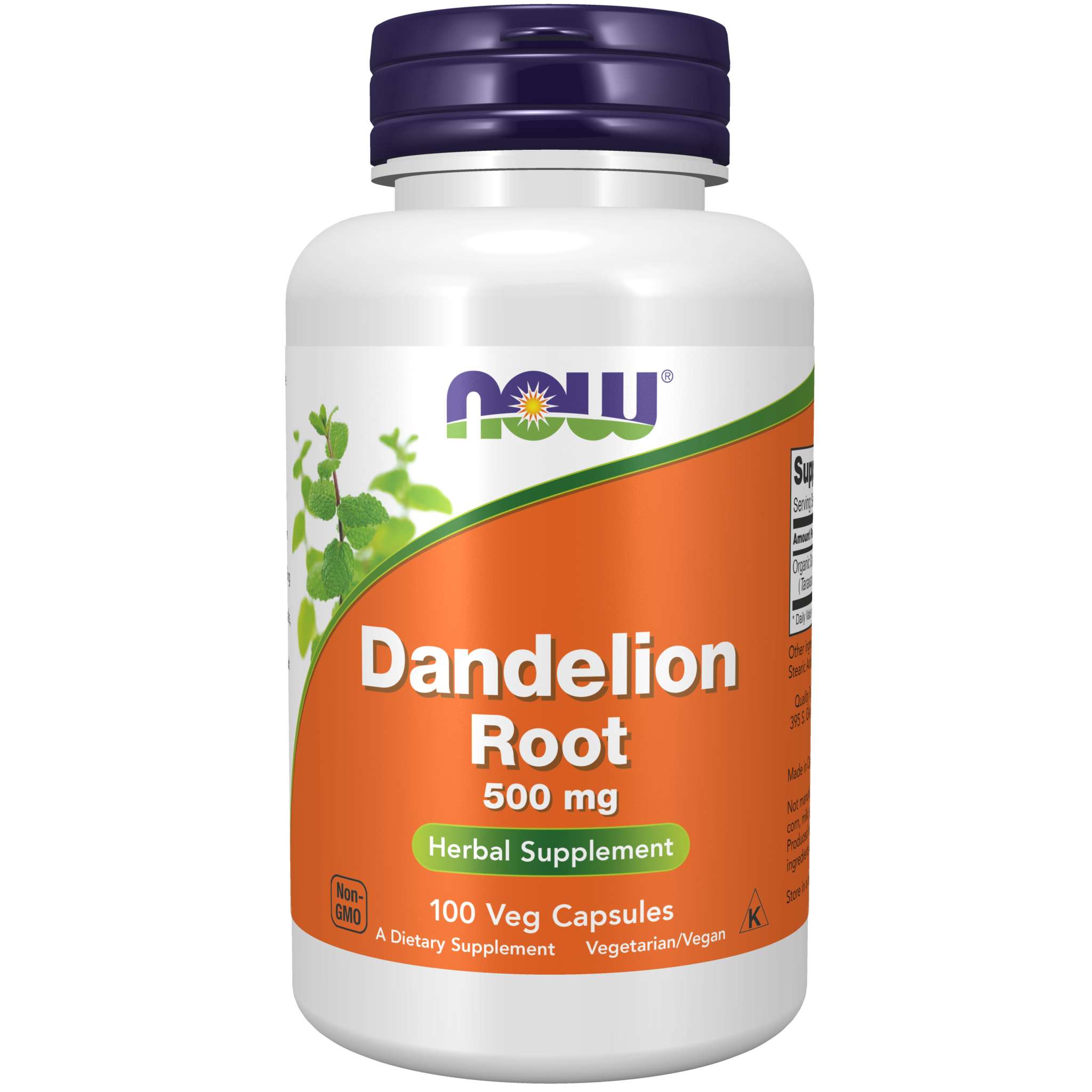 Now Foods - Dandelion Root 500 mg