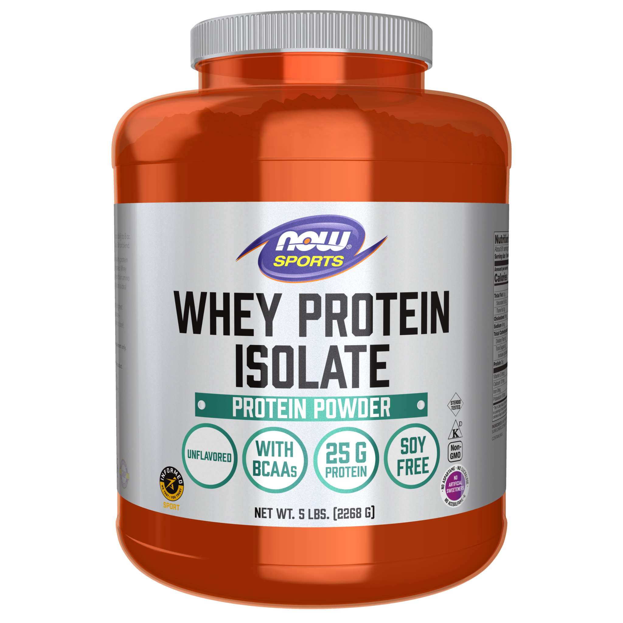 Now Foods - Whey Protein Isolate Pure Unfl