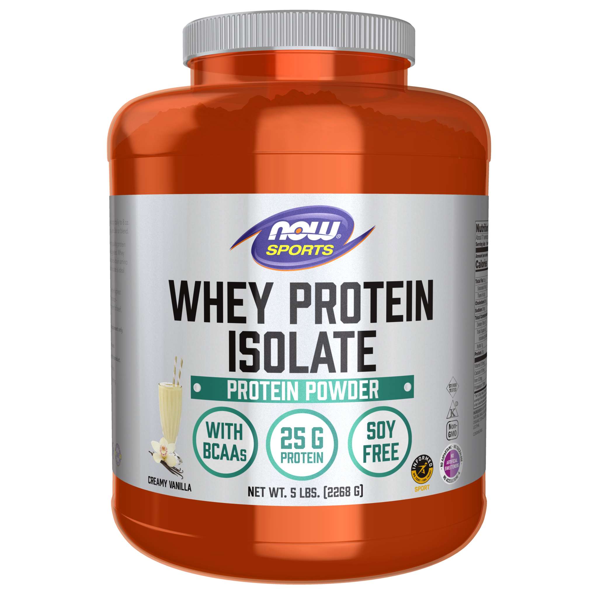 Now Foods - Whey Protein Isolate Vanilla