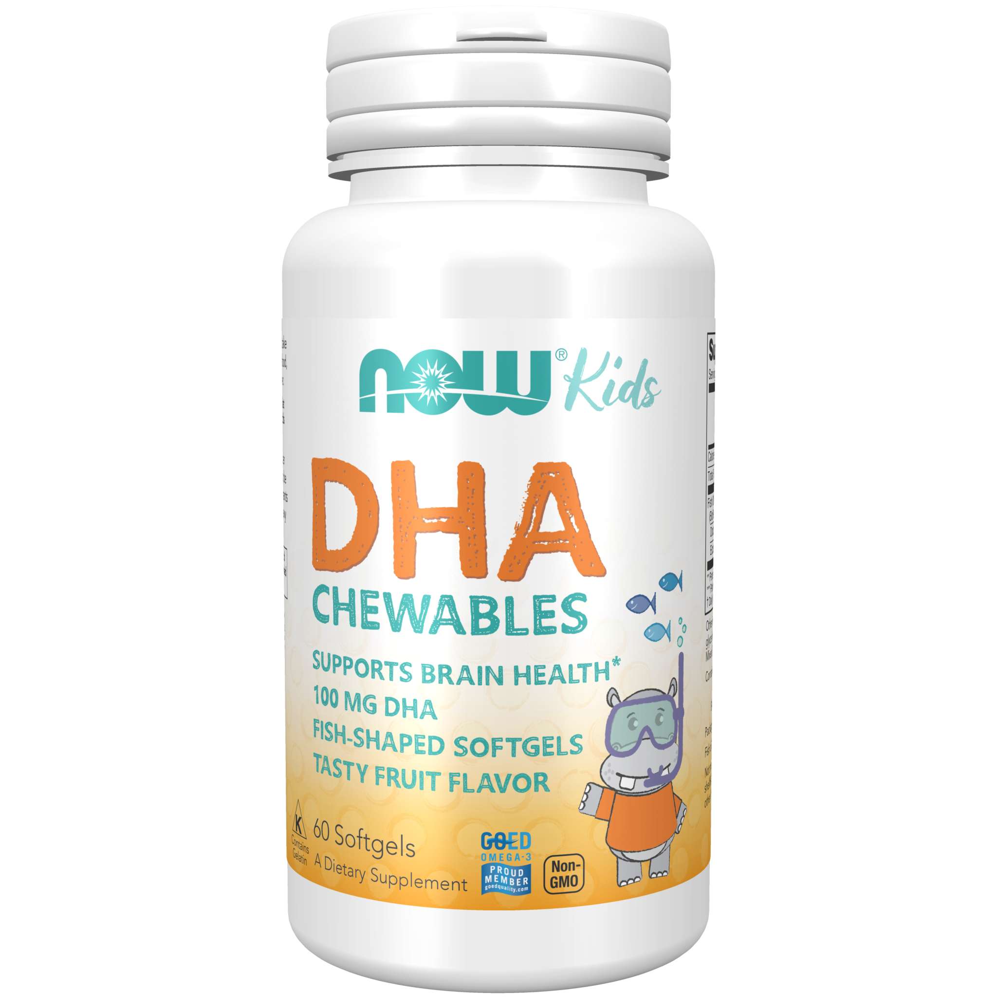 Now Foods - Dha 100 Kids chew