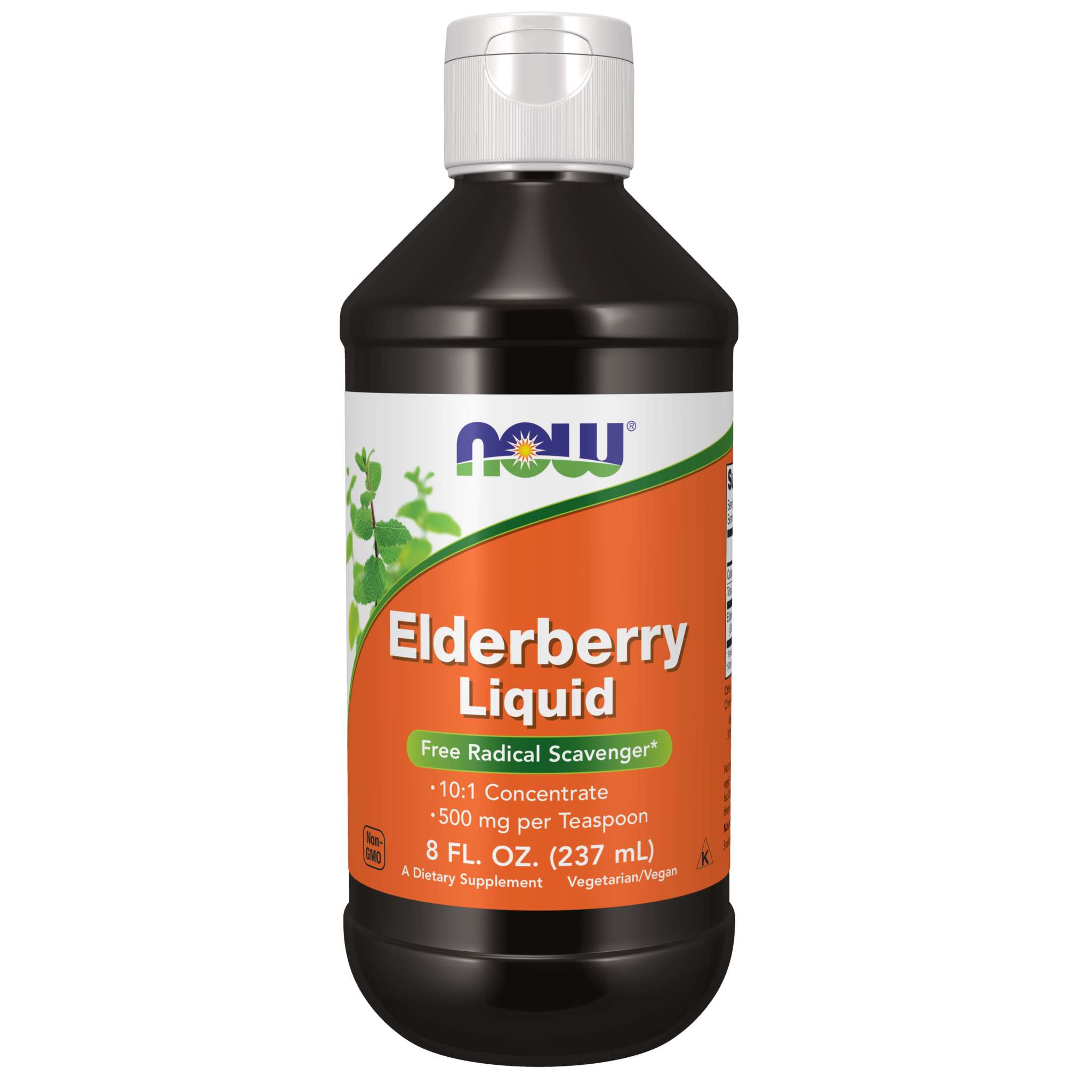 Now Foods - Elderberry liq Conc 500 mg