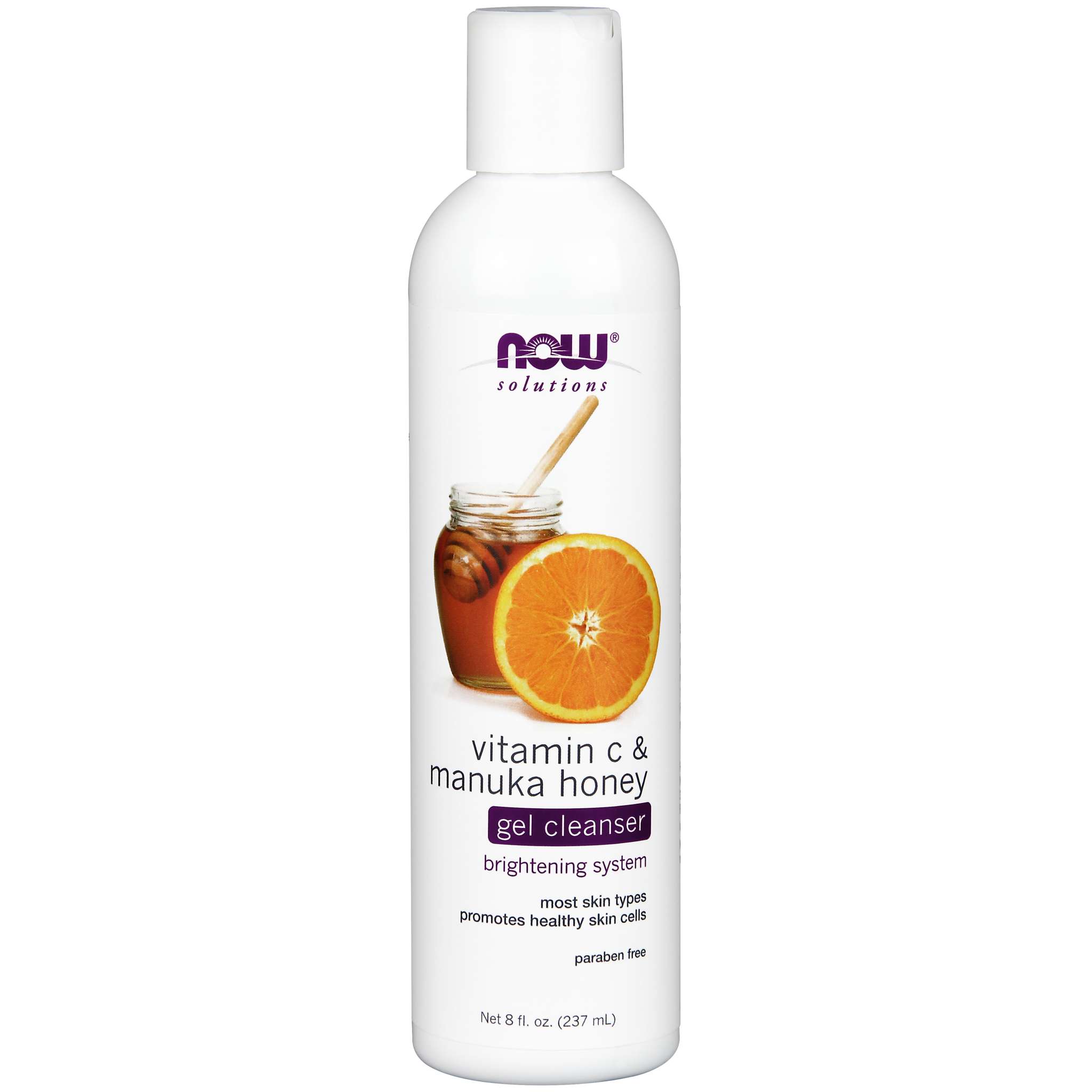 Now Foods - Cleanser Gel C & Manuka Honey