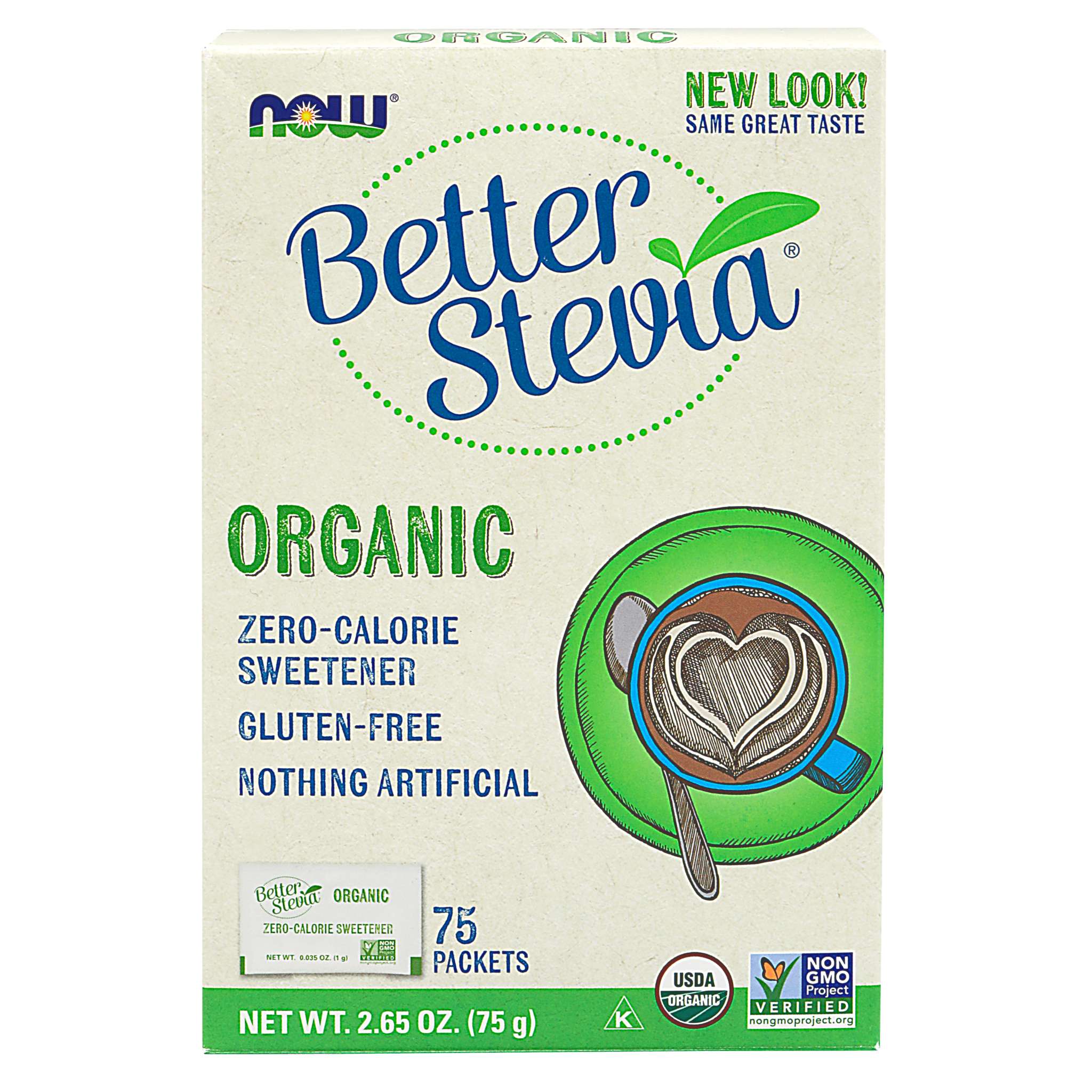 Now Foods - Stevia Ext Pak Org Better