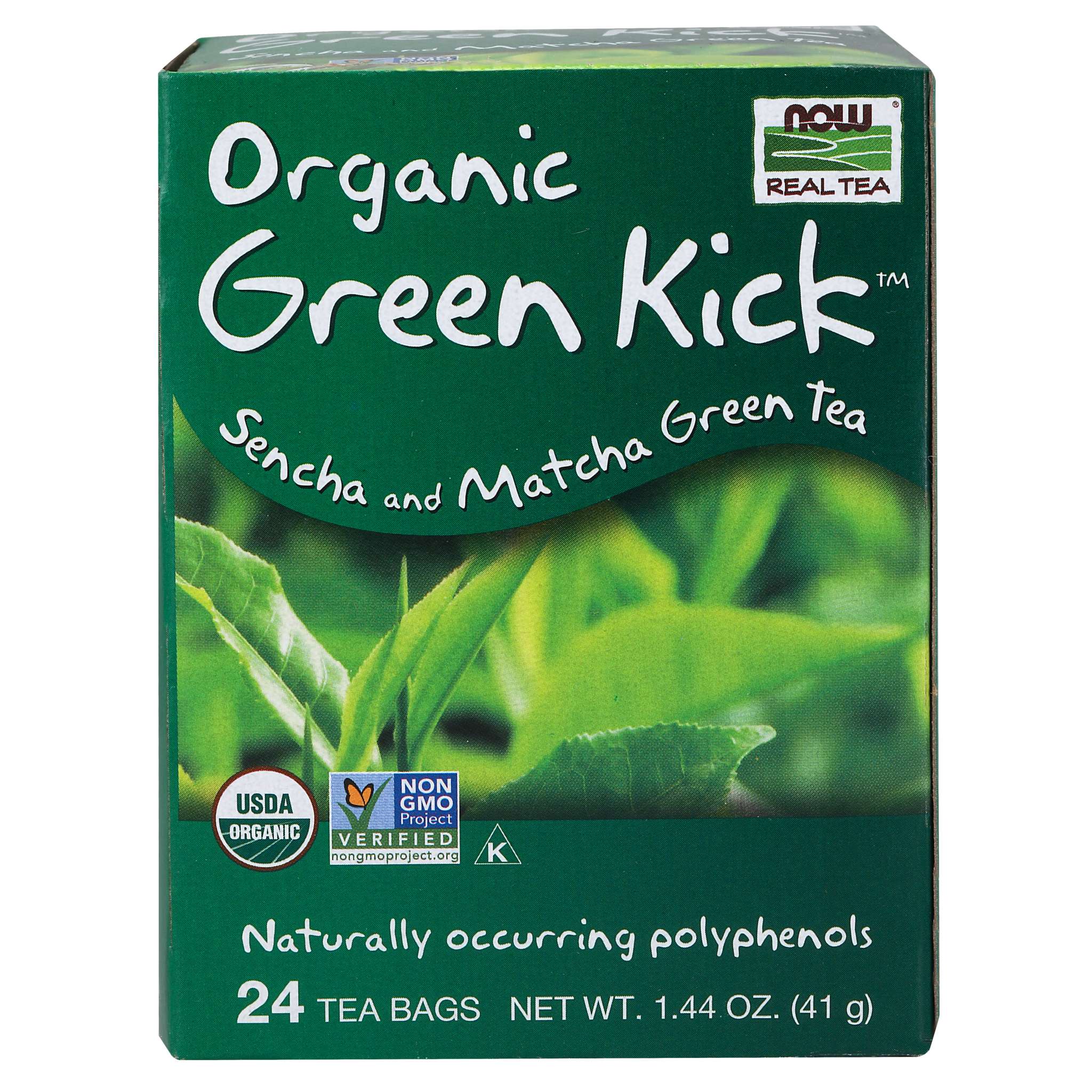 Now Foods - Green Kick Triple Green Tea
