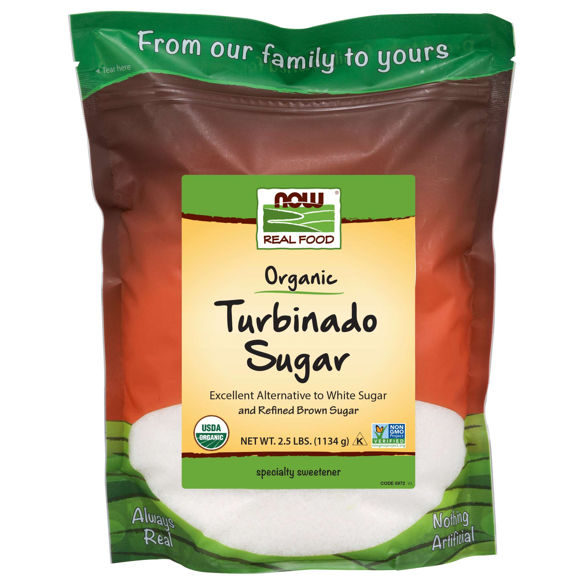 Now Foods - Turbinado Sugar Organic