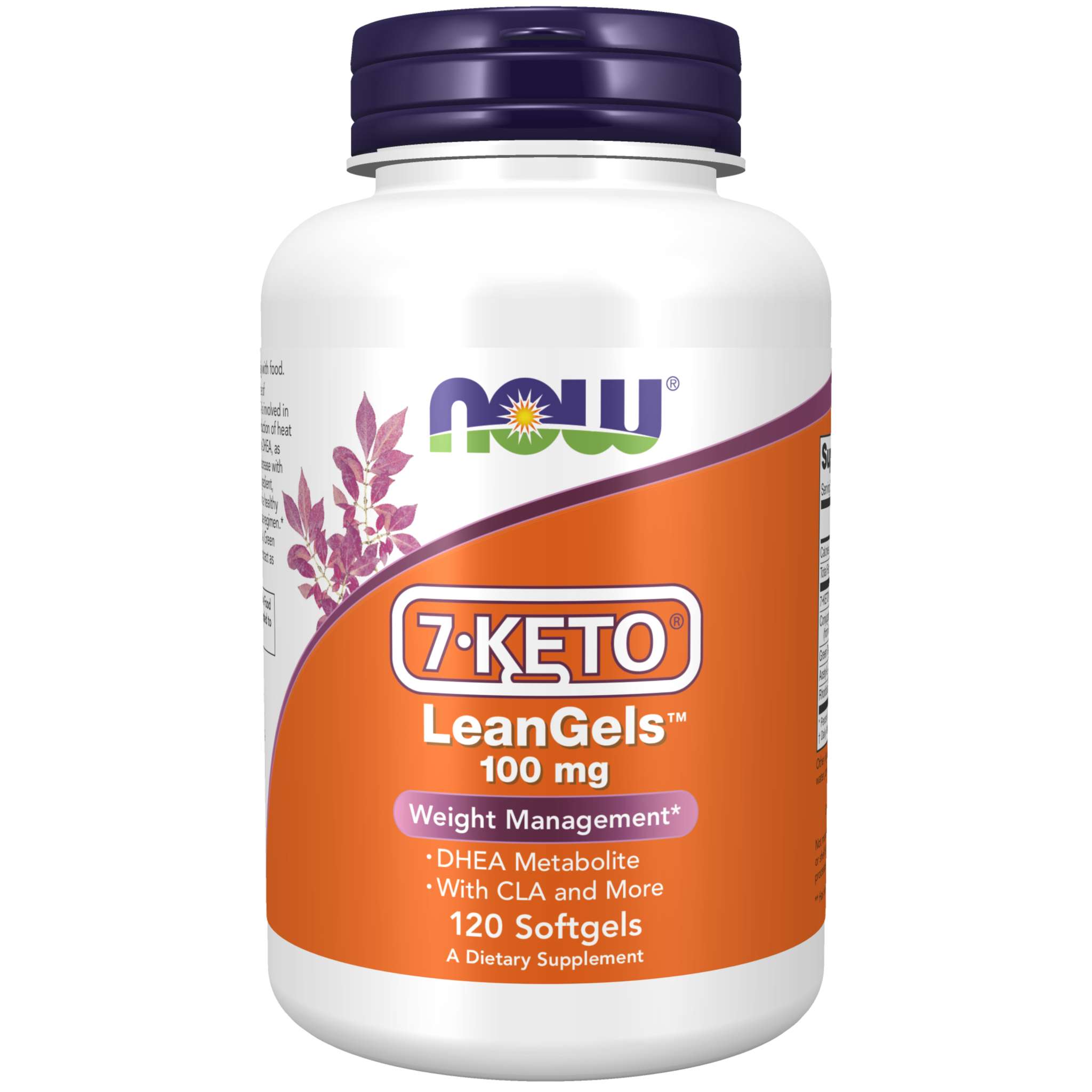 Now Foods - 7 Keto 100 mg Leangels Dhea