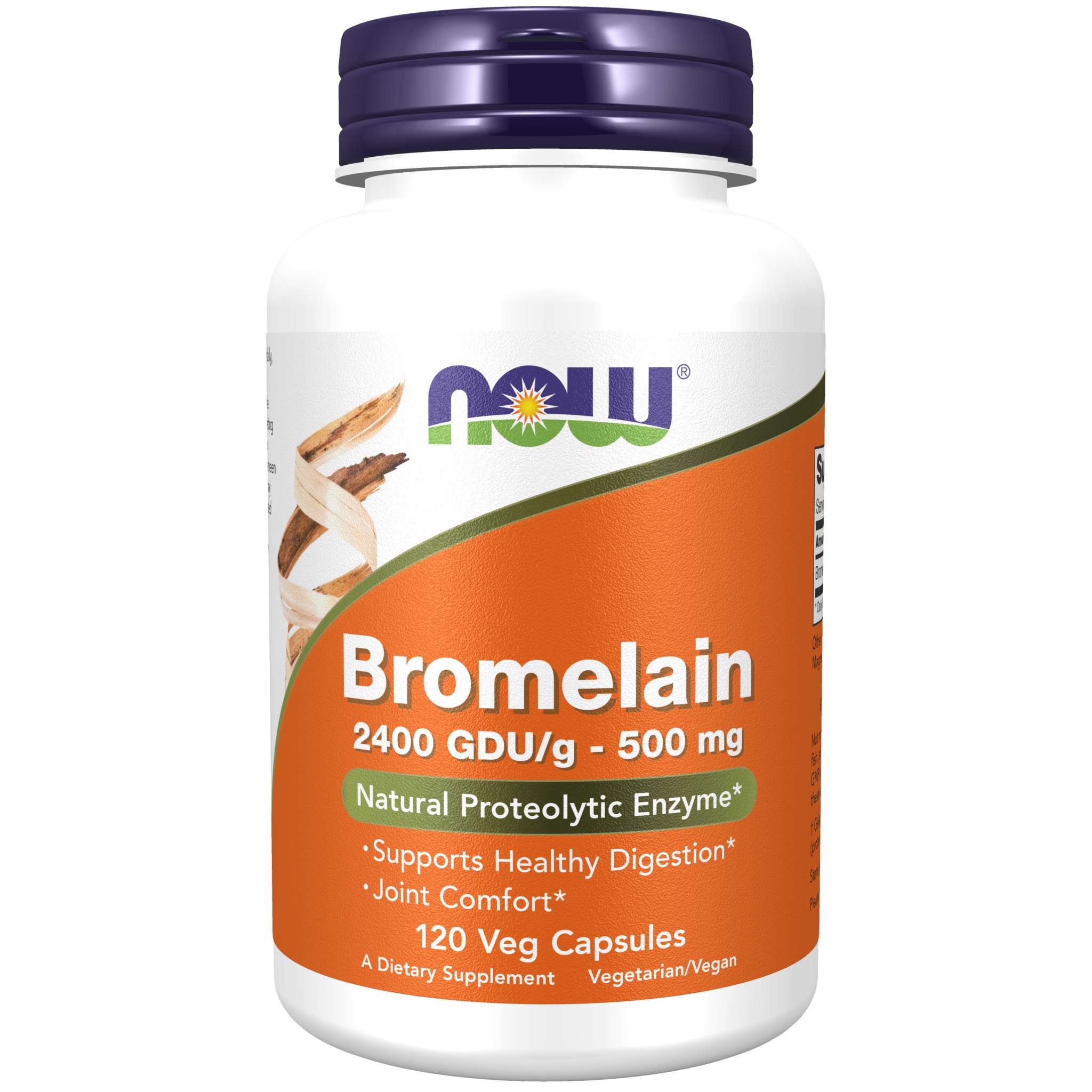 Now Foods - Bromelain 500 mg 2400gdu