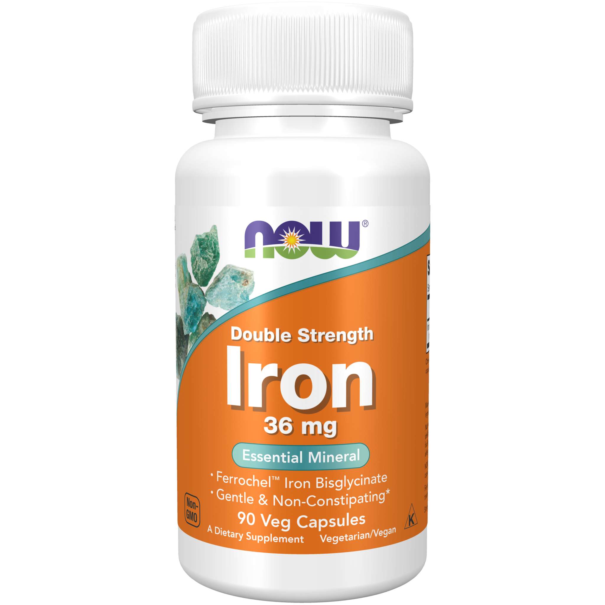 Now Foods - Iron 36 mg Ferrochel Bisglycin