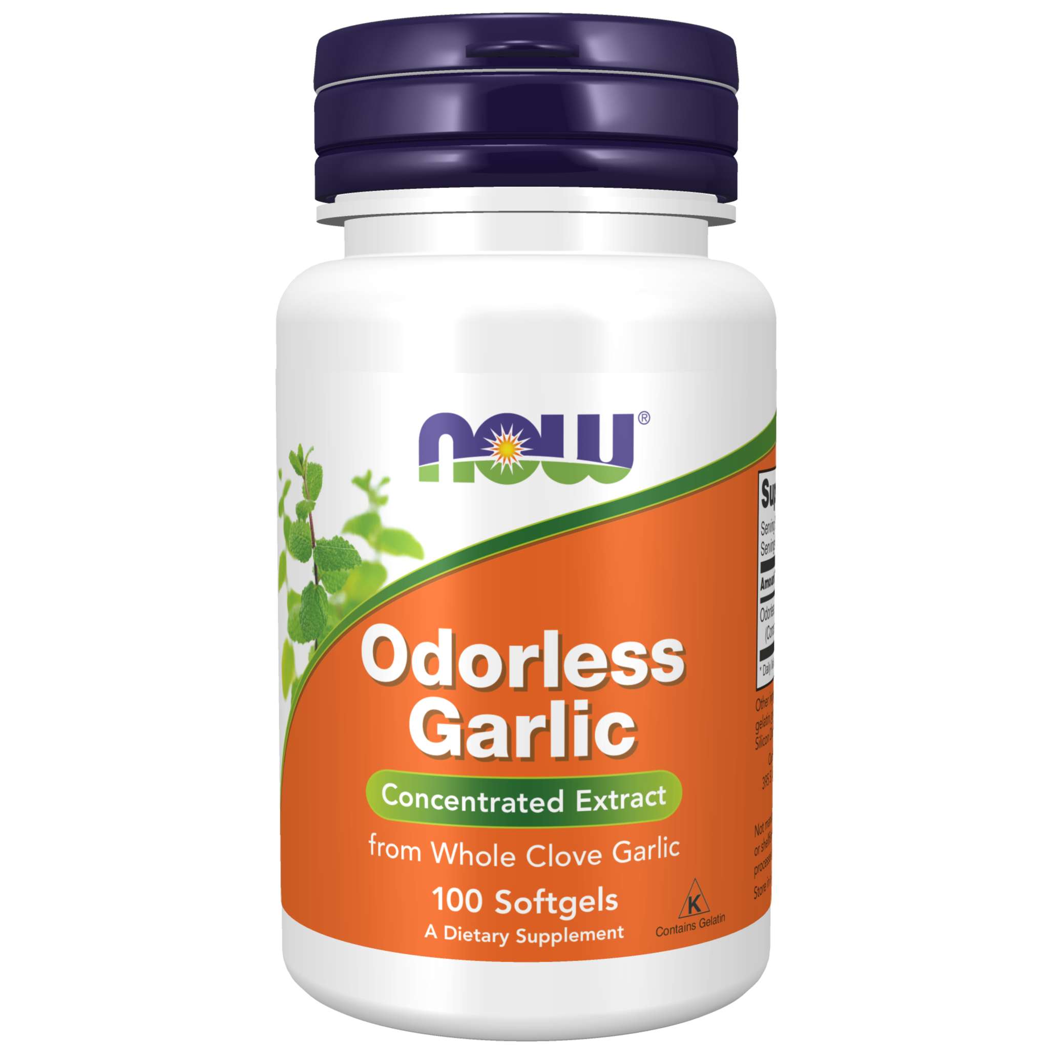 Now Foods - Garlic Odorless Original