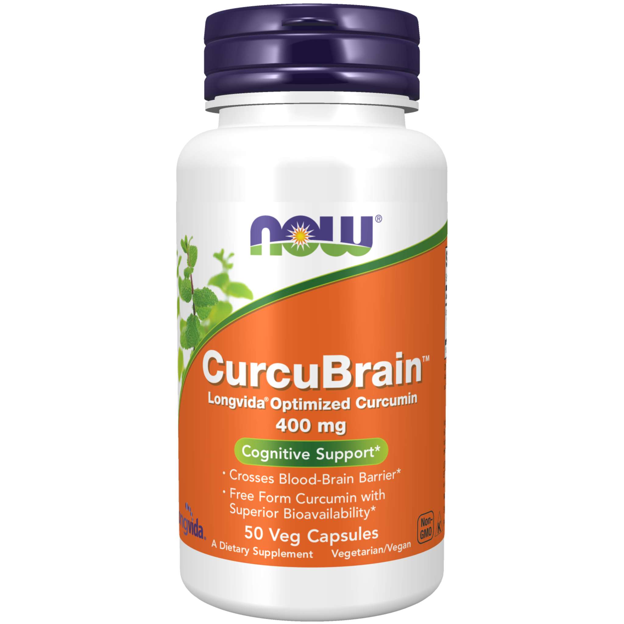 Now Foods - Curcubrain 400 mg Longvida