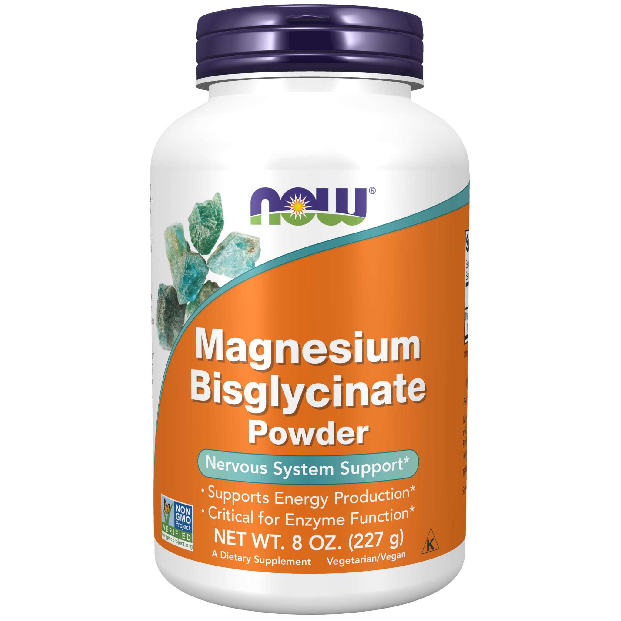 Now Foods - Mag Bisglycinate powder 250