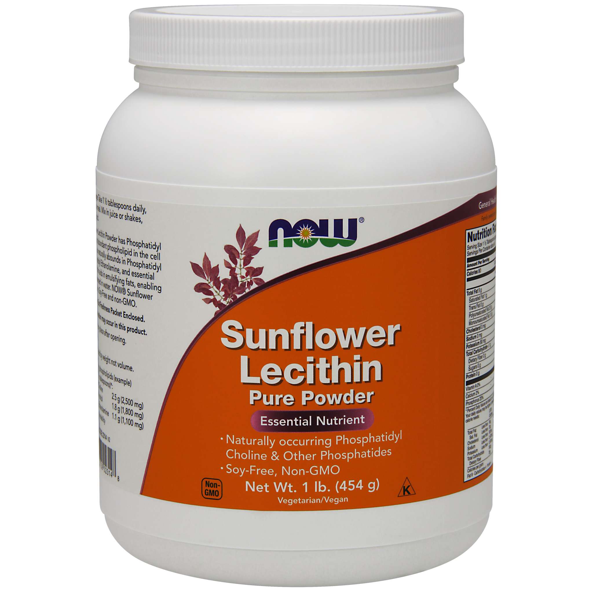 Now Foods - Sunflower Lecithin powder