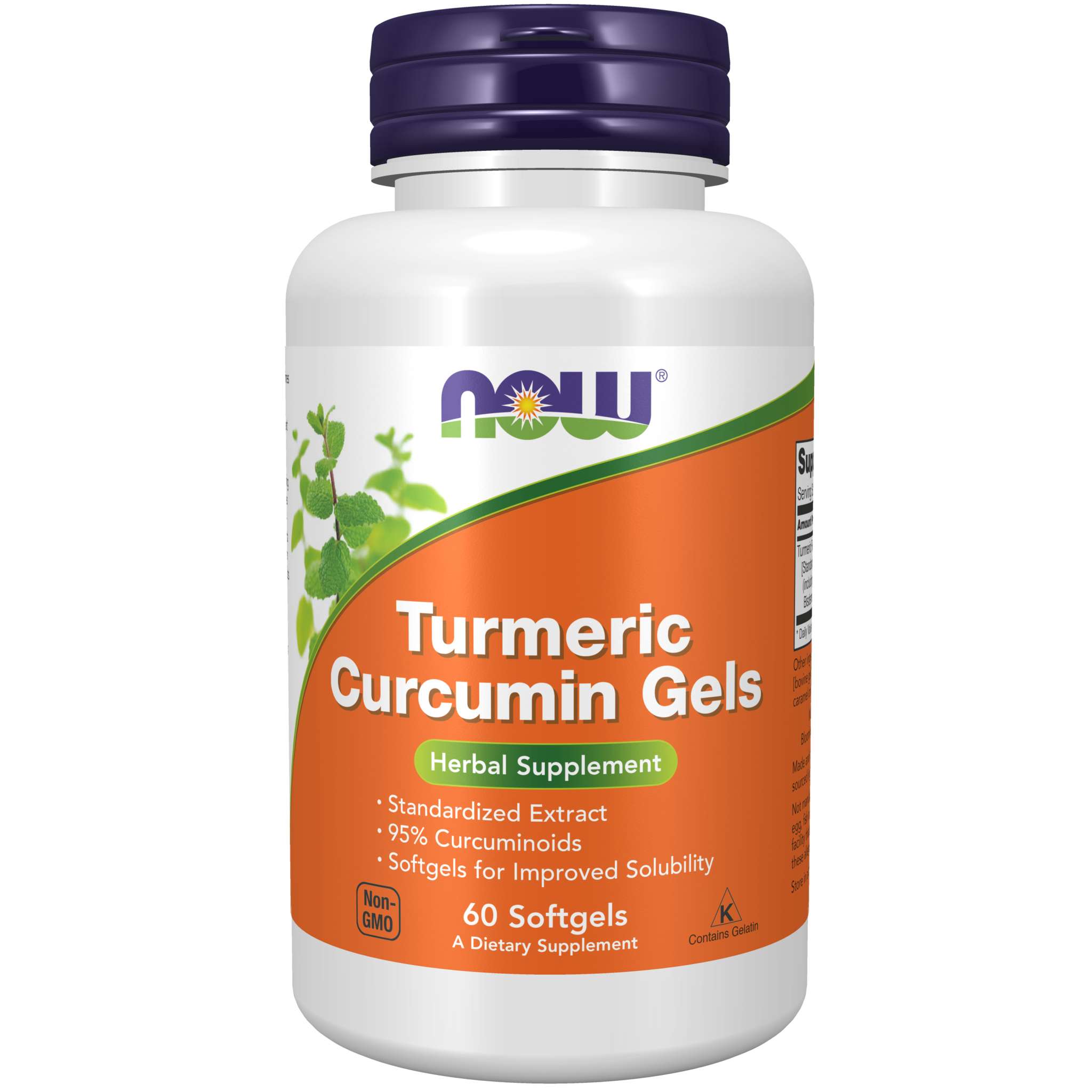 Now Foods - Turmeric Curcumin softgel 450 mg