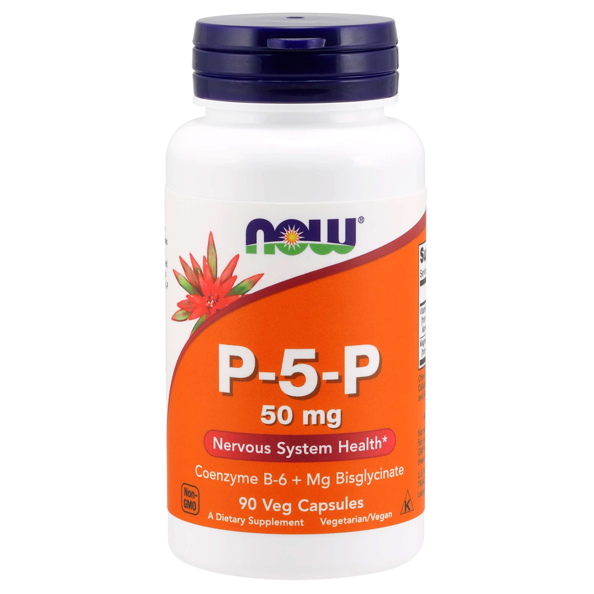 Now Foods - P 5 P 50 mg W/Magnesium