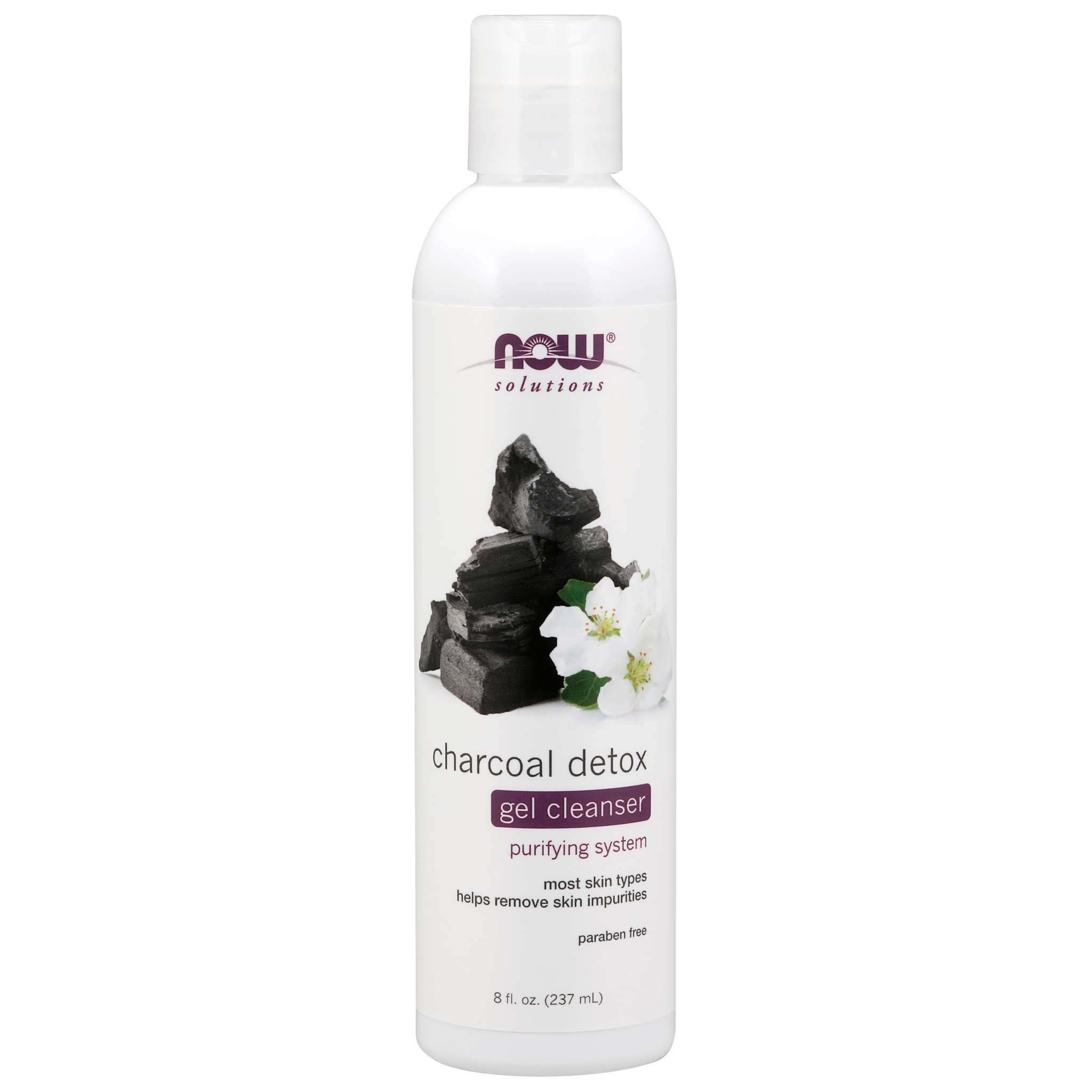 Now Foods - Cleanser Gel Charcoal Detox