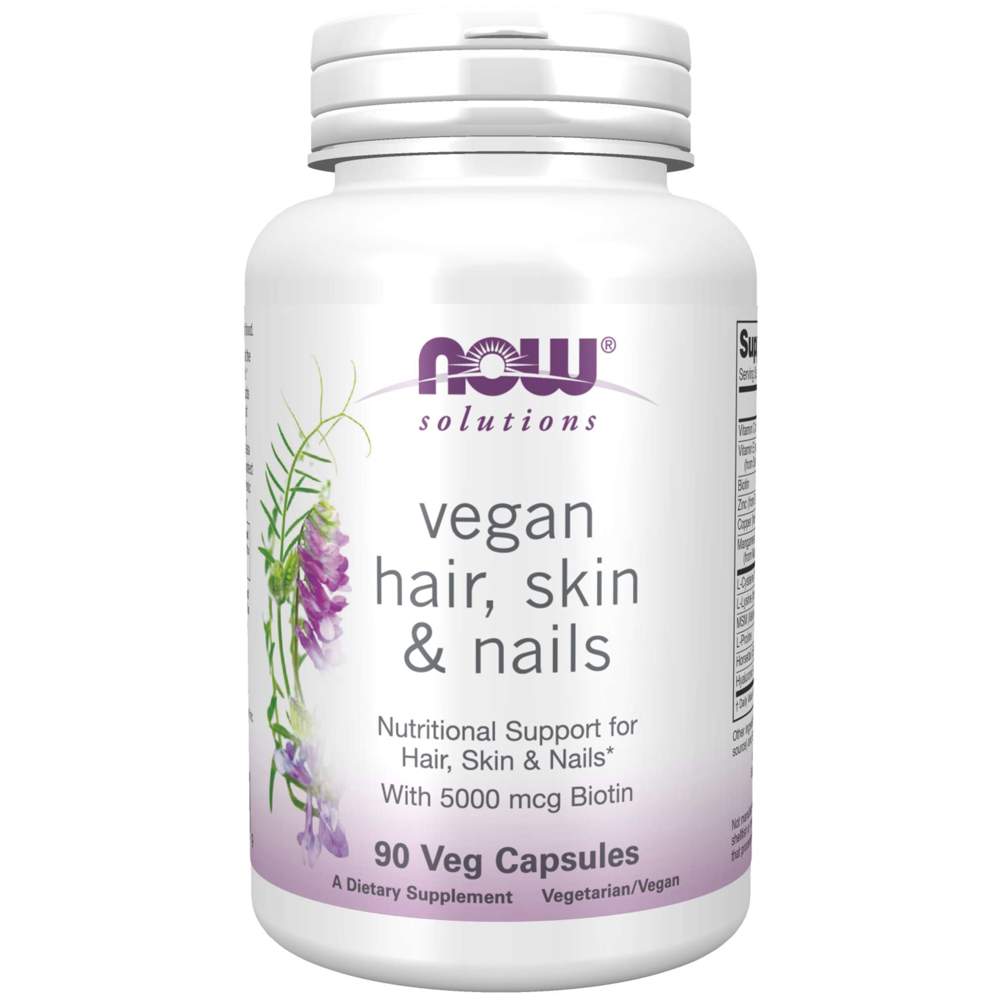 Now Foods - Hair Skin Nails Vegan