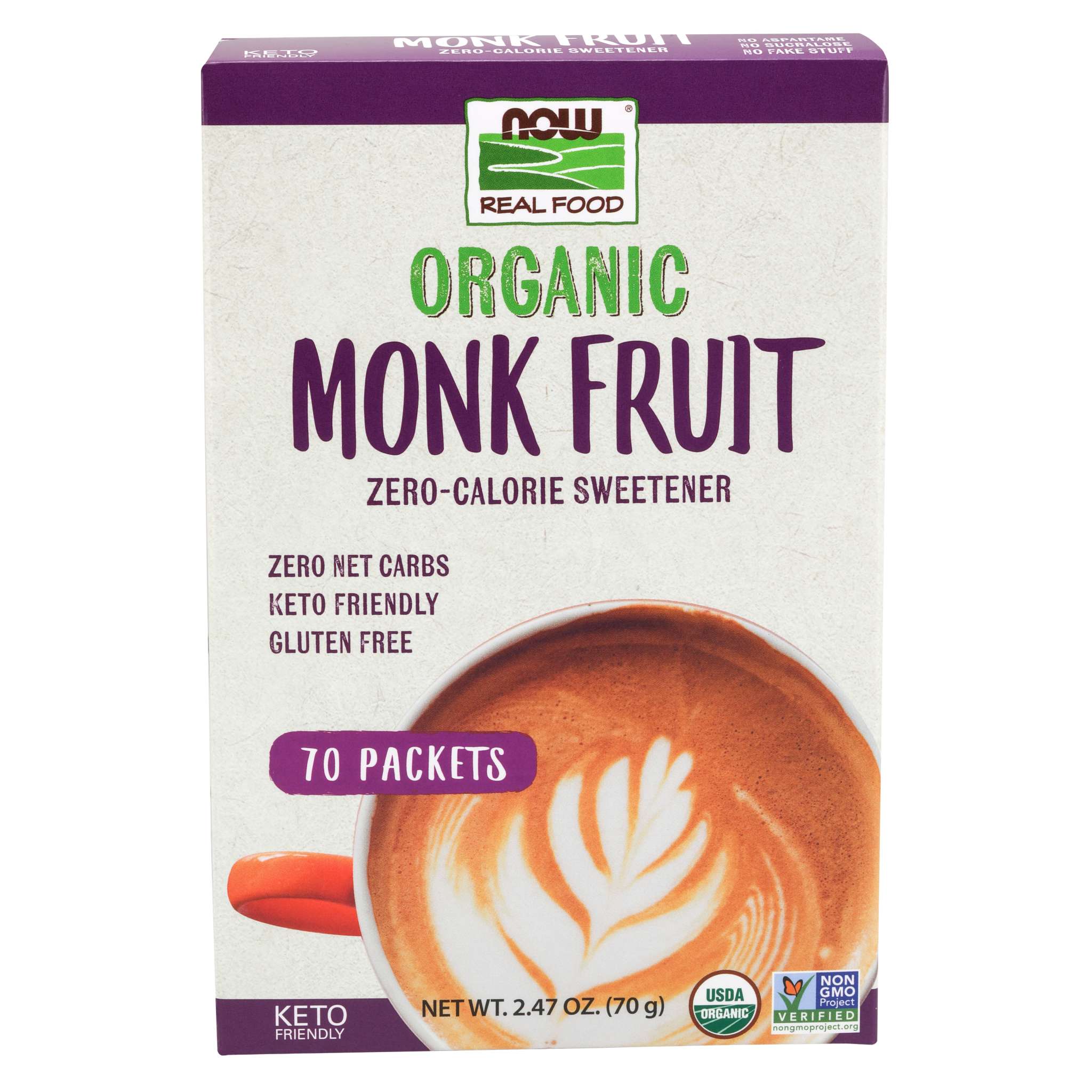 Now Foods - Monk Fruit Organic Paks